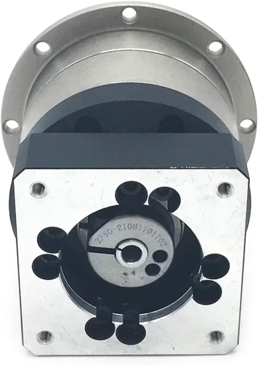 1pcs Flange Helical Gear Planetary Reducer Backlash 3 Arcmin Ratio 4:1~100:1 Planetary Gearbox for Automated Assembly Line(for 110 Servo 19mm,Speed Ratio 20)