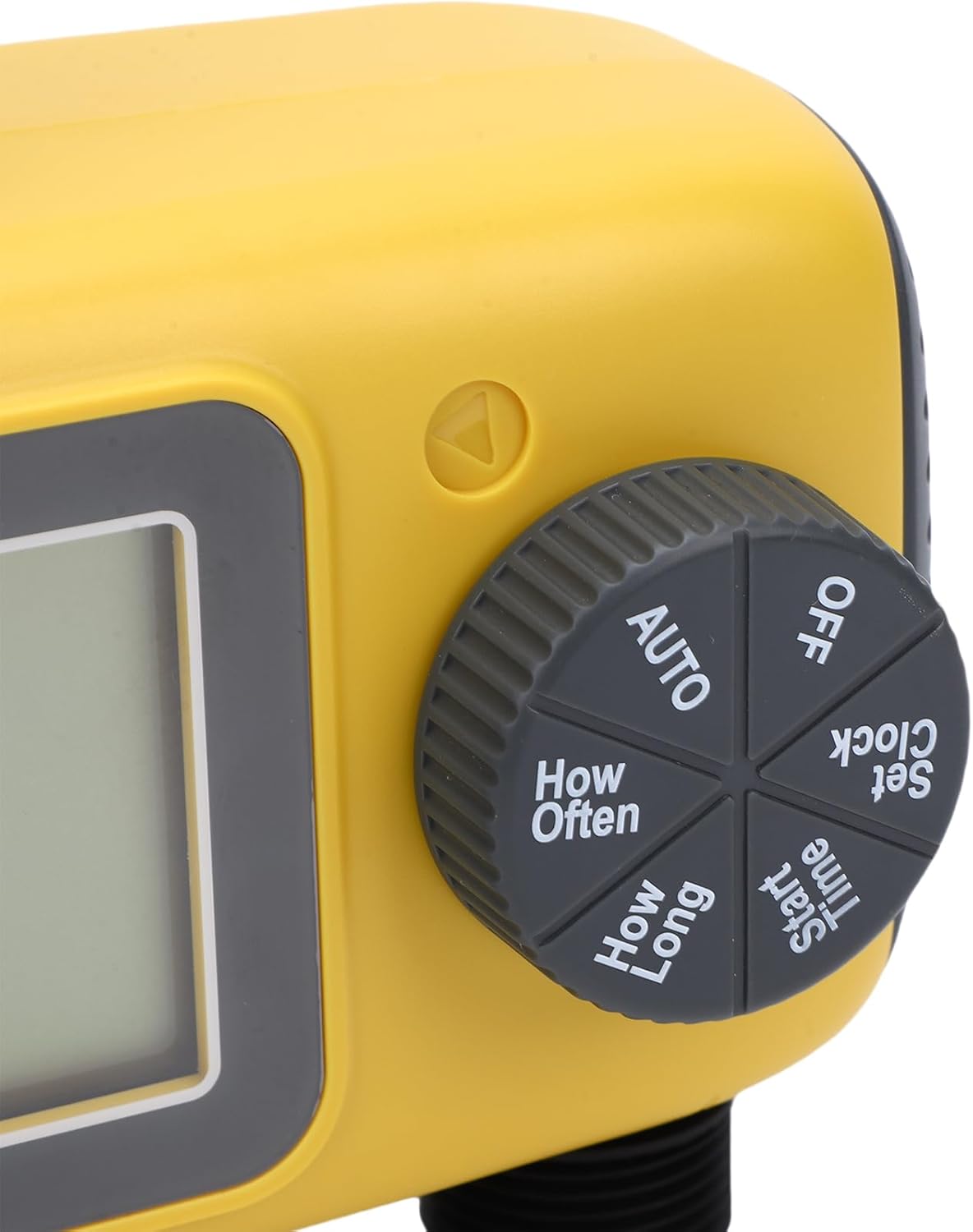 Pssopp 4 Outlet Sprinkler Timer, ABS Material, 4 Zone Programmable Watering System, Rain Delay and Child Lock, Ideal for Lawns and Gardens