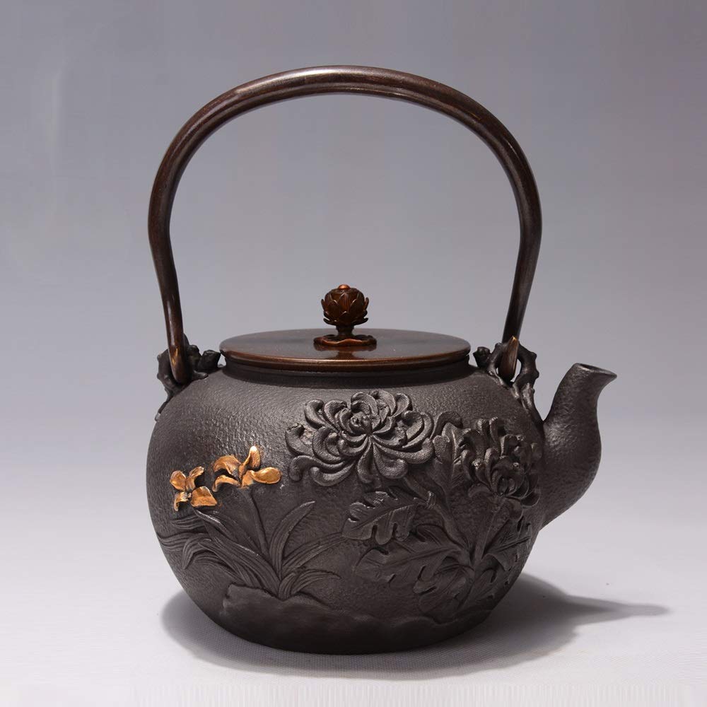 Porcelana Hervidor de té de Hierro Fundido imitación del Sur de japón hervidor de Hierro hervidor