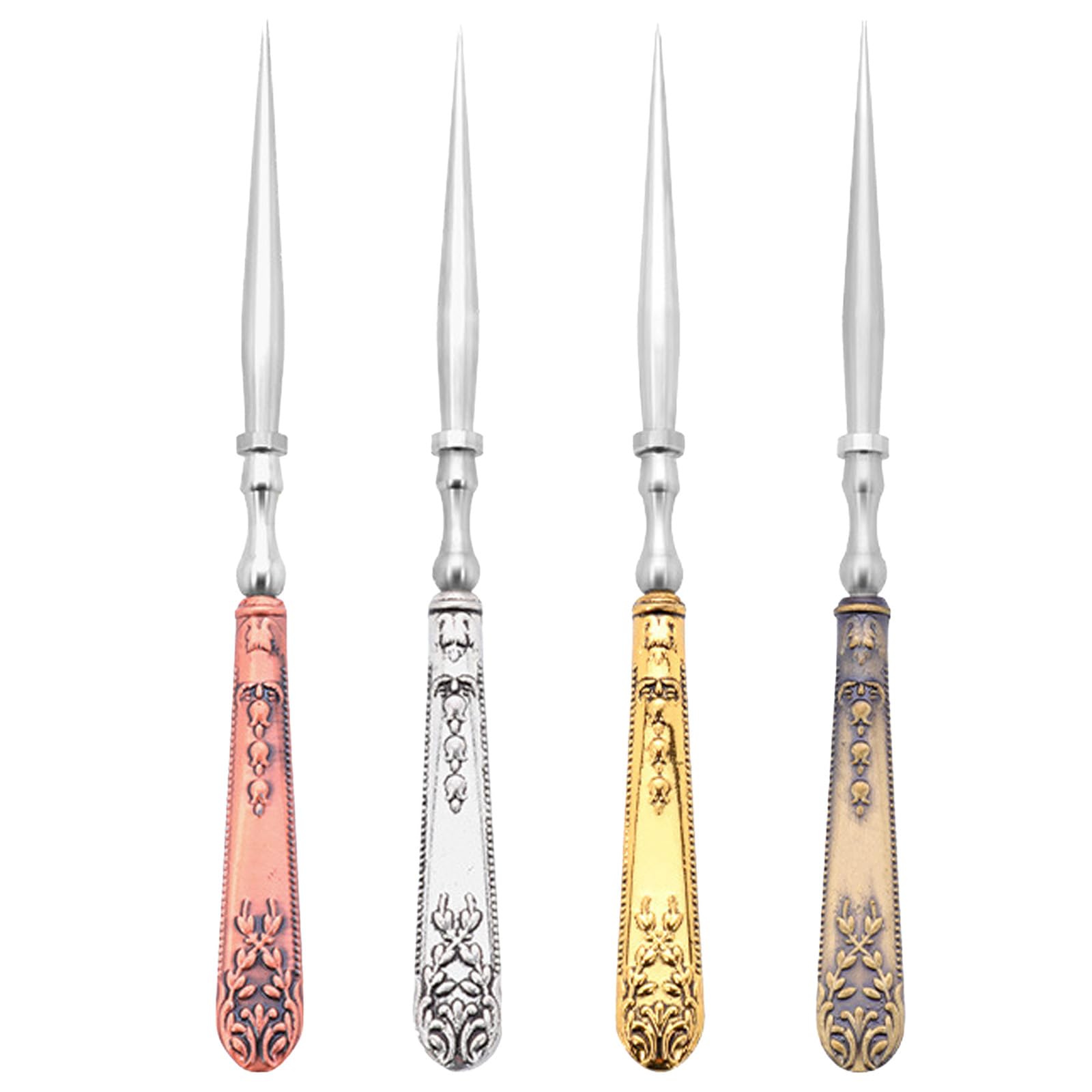 TENYELE Sewing Awl Practical Embroidery Awl Scratch Awl European Styles Sewing Tool Craft Accessories for Leather Work