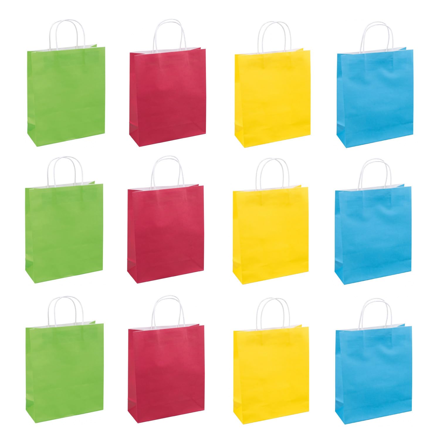 30 Sacchetti Regalo Inizio Scuola In Carta Kraft Con Manici – 21x15 Cm, Ecologici Per Classe E Festine