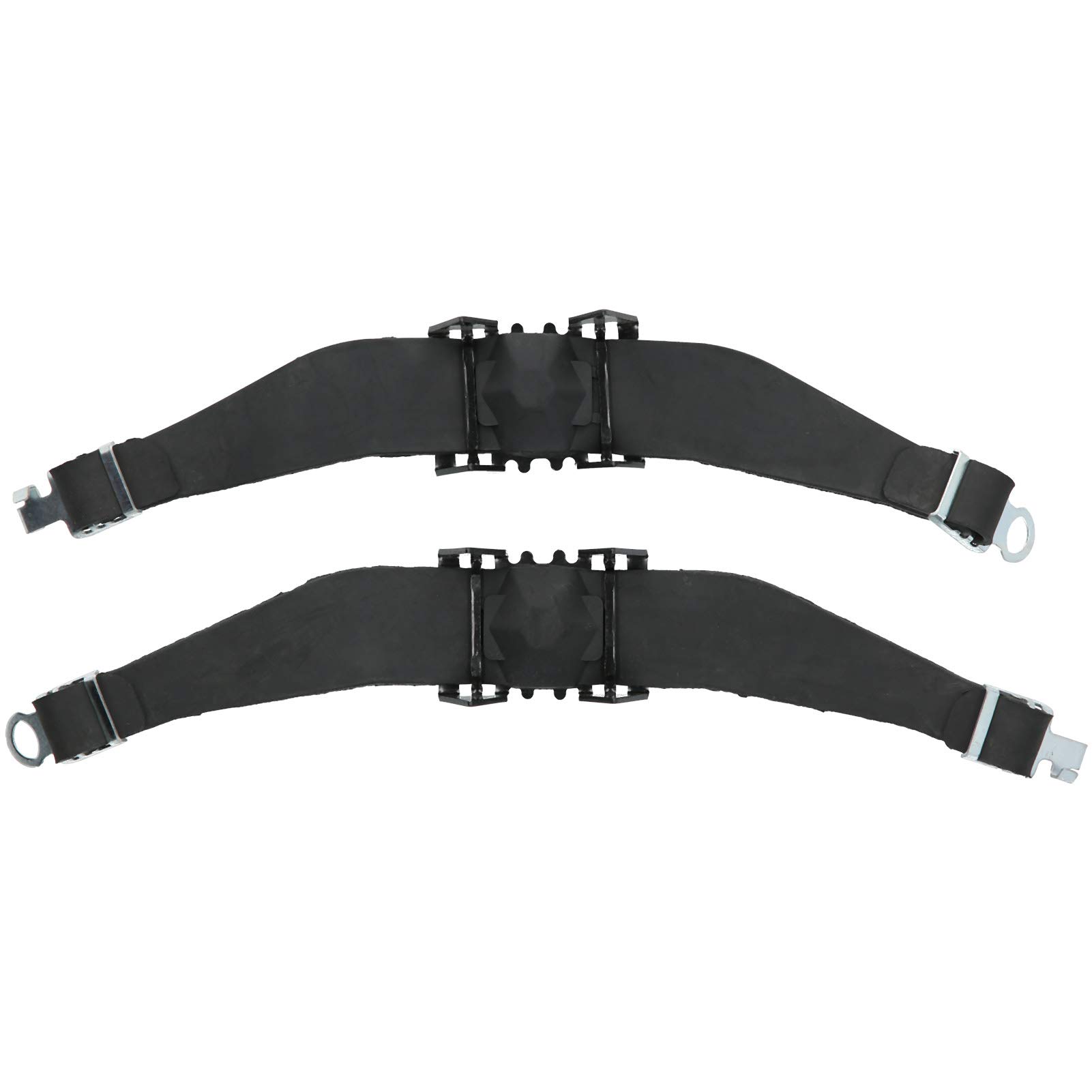 Snow Traction Cleats, Elastic Rubber Snow Cleats, Black AntiSlip Lightweight Snow Elderly Lawn for Kids Ice