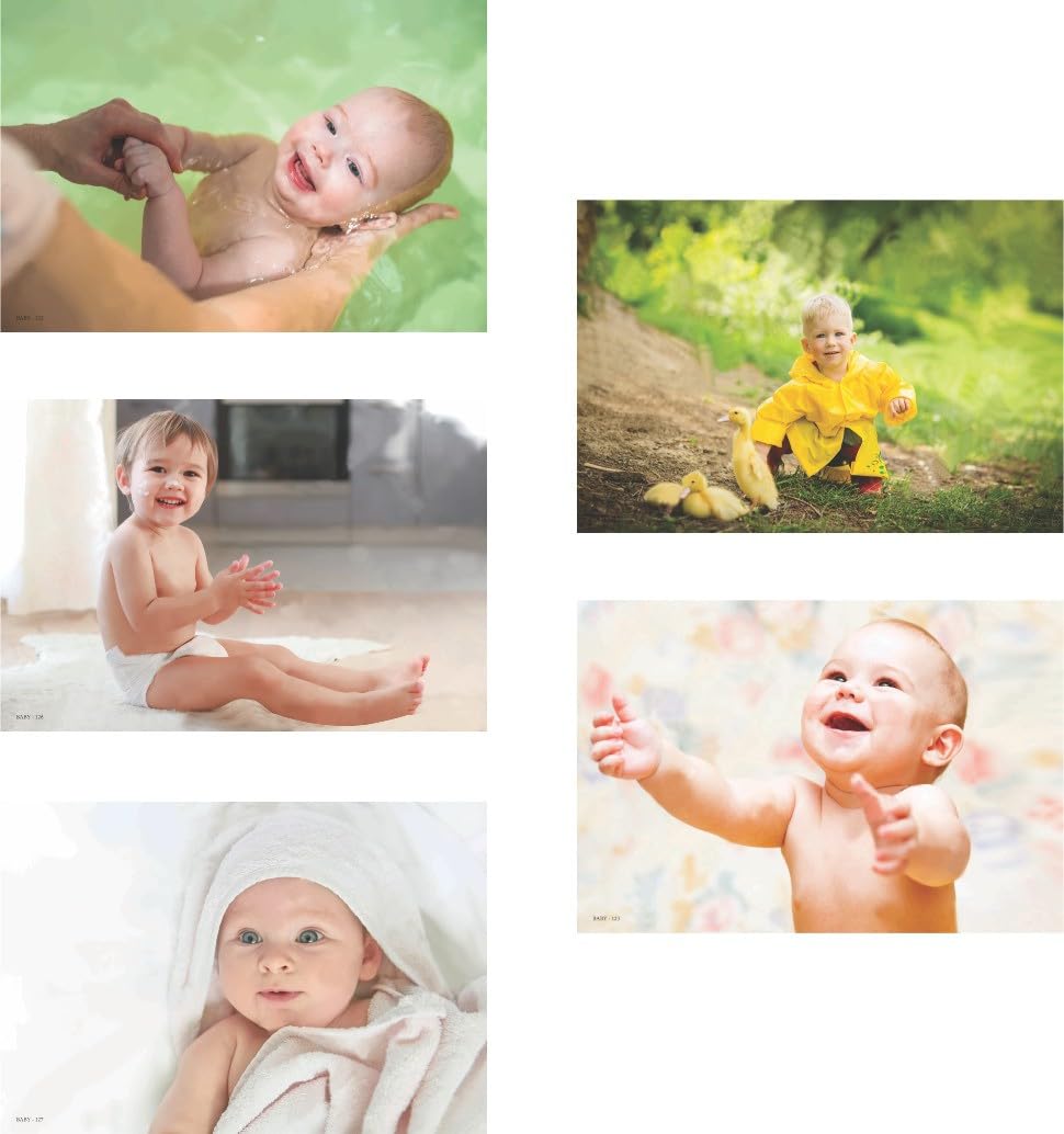 Editone international Combo Of 5 Cute Baby Combo PostersBorn Baby