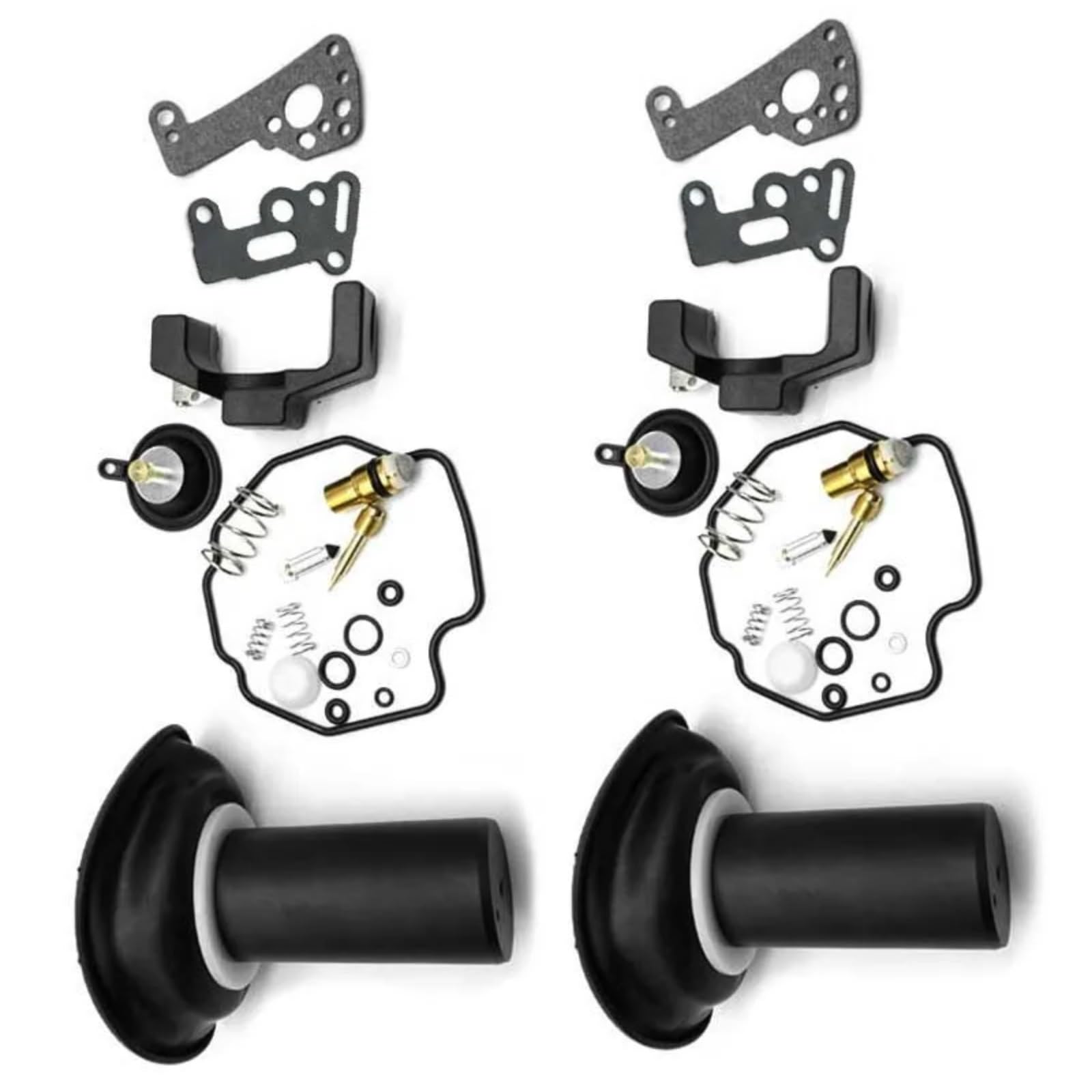 Kit Carburador Repuesto Kit Reparación Carburador Para Yamaha Para XV500 1994-1998 Para XV400 XV535 1990-2001 Para XV500S Para Virago 500 400 535 Diafragma Flotante Carburador(A Style)