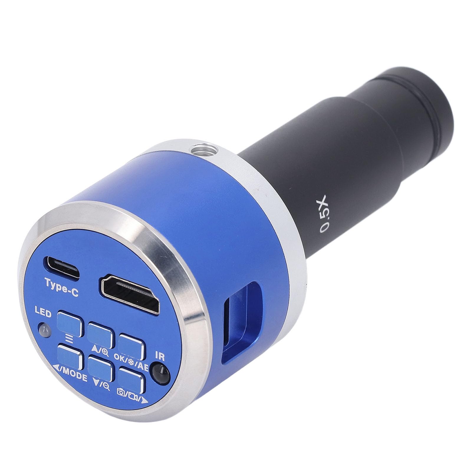 Fafeicy 4K HD Mikroskop Kamera z 8,3 MP matrycą CMOS i 0,5X Adapterem