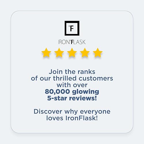 Miniatura 7 de IRON FLASK Botella de agua deportiva de 32 onzas, 3 tapas (tapa con popote), a prueba de fugas, acero inoxidable, para gimnasio y deportes, para