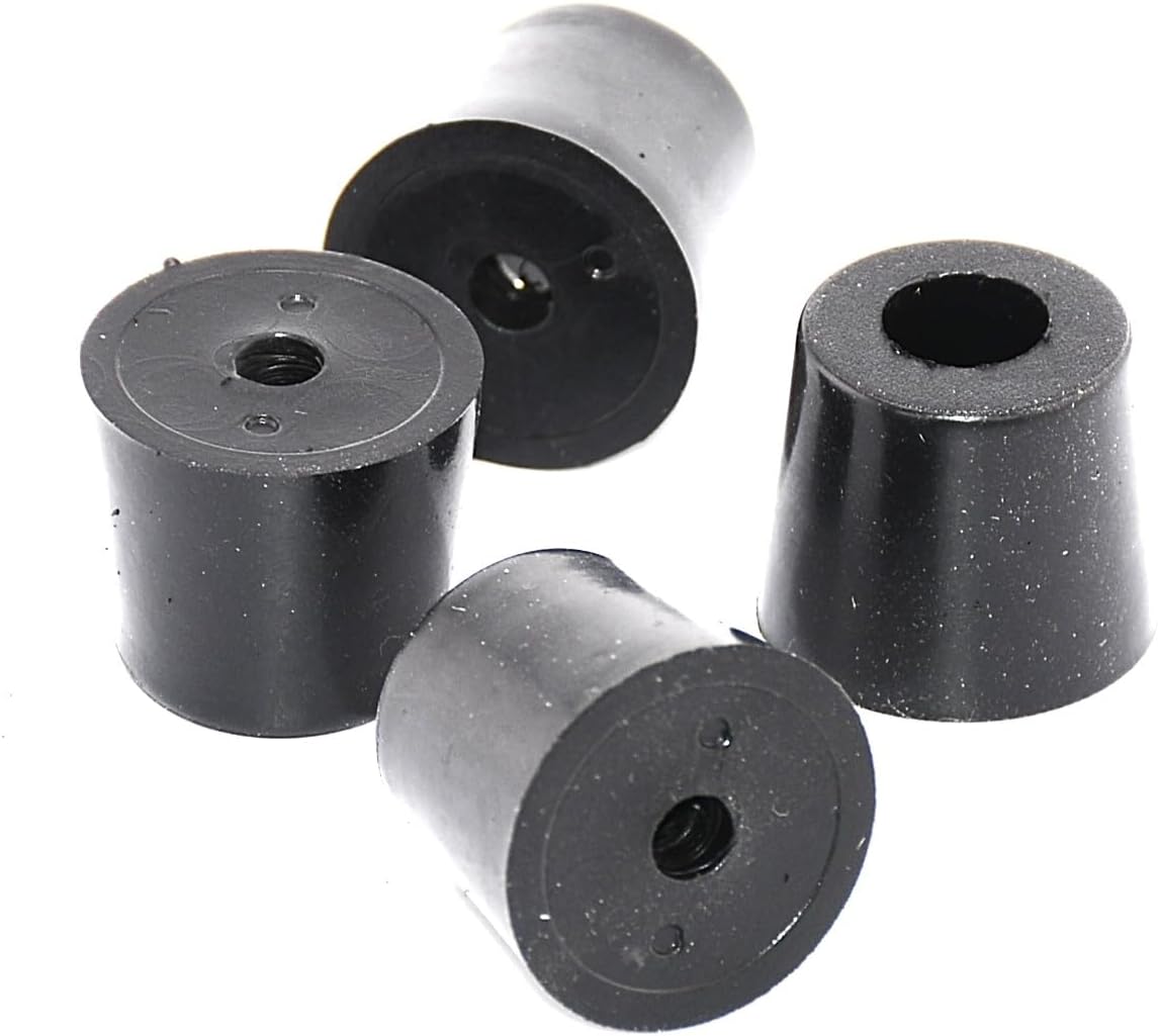 Aftermarket Replacement 1" Diameter x 3/4" Rubber Feet for Marantz 2230, 2245, & 2270 Series Receivers. Includes #8 Screws + 4mm Bolts for mounting. 4 Feet per Package.