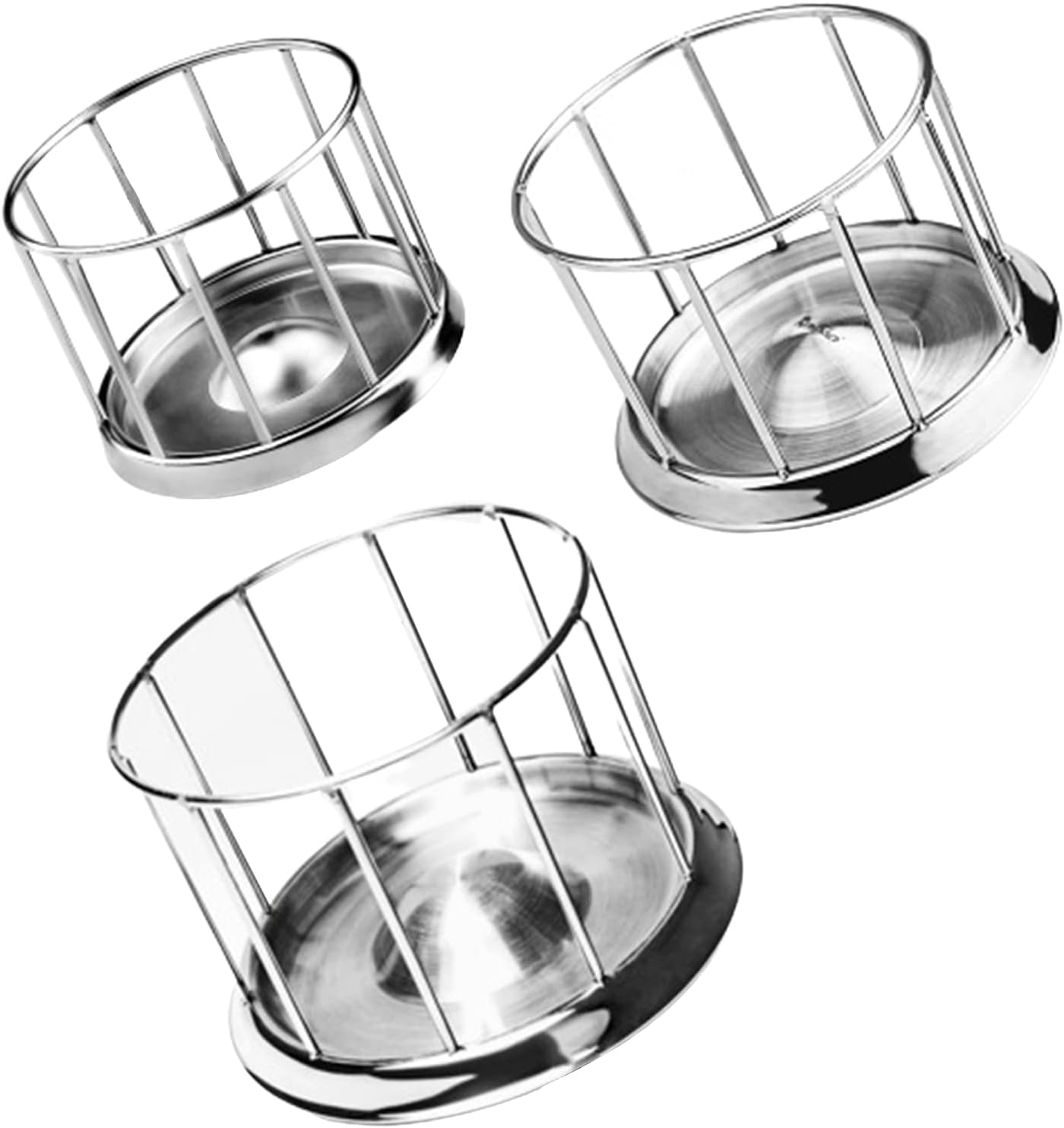 Tortoises Feeder Stainless Steel Dish Water Food Dispenser Feeding Bowl Reptiles Drinking Plate Tray Easy to Water Bowl Dish for Turtle