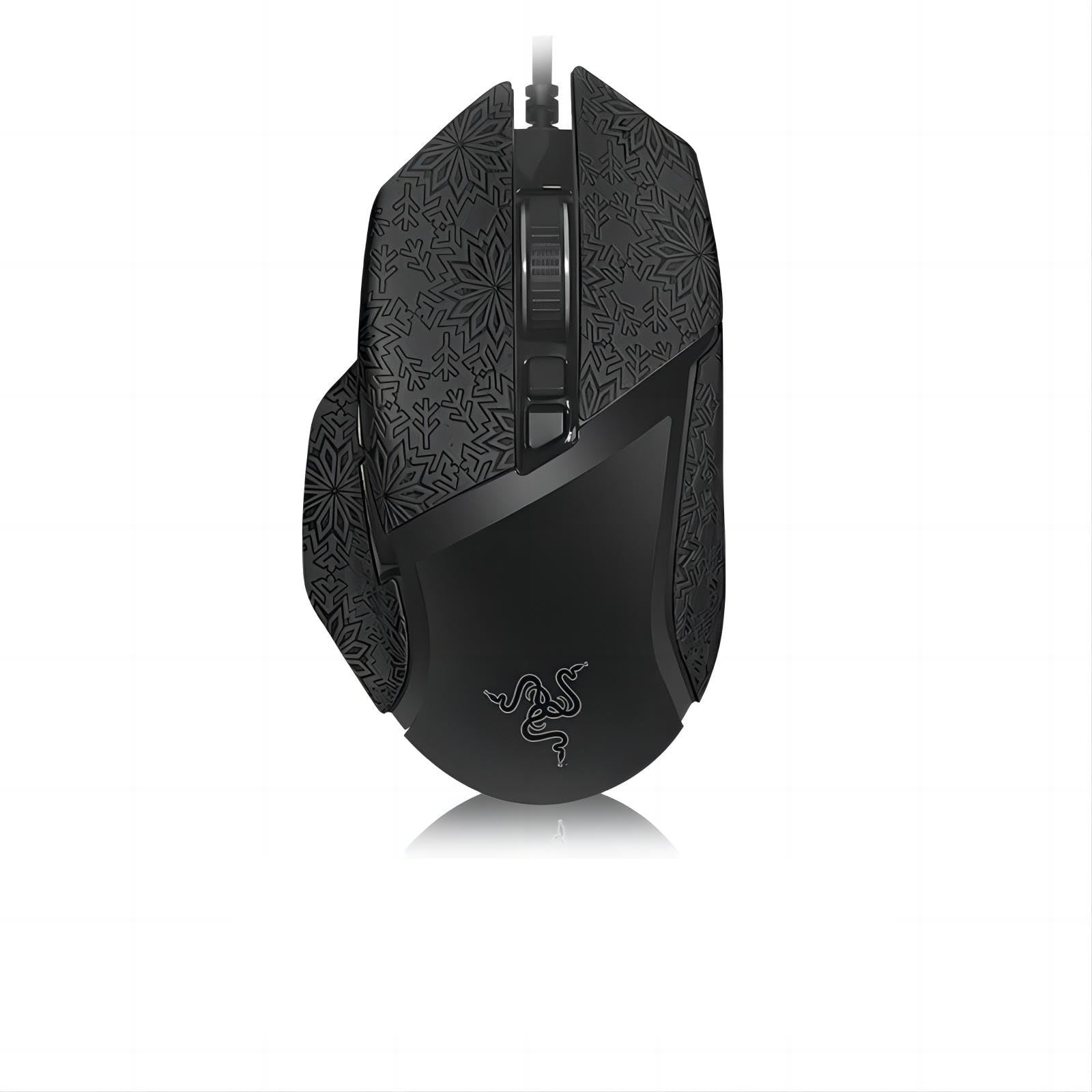 Mouse Anti-Slip Grip Tape for Razer Basilisk V3/V3PRO, Superlight Gaming Mouse Skin, Sweat-Resistant, Easy to Apply, Professional Upgrade Kit for Demanding Gamers (Half Pack)