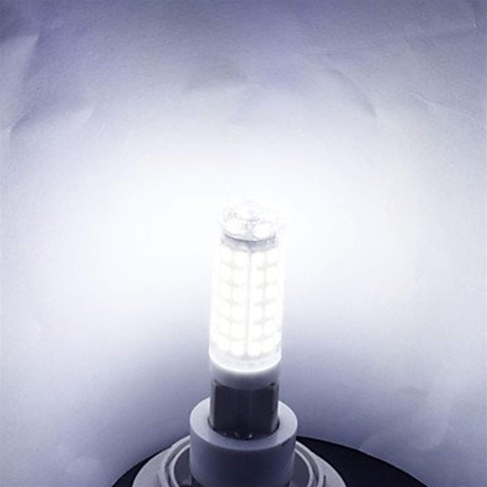 fengyan Casa bombillas Bombilla LED 10X G9, 7W (50W bombilla halógena equivalente), 450LM, CA 220V 230V 240V, ángulo de haz de 360 ​​grados, 3000K / 6000K, bombillas de bajo consumo [Clase de eficienc