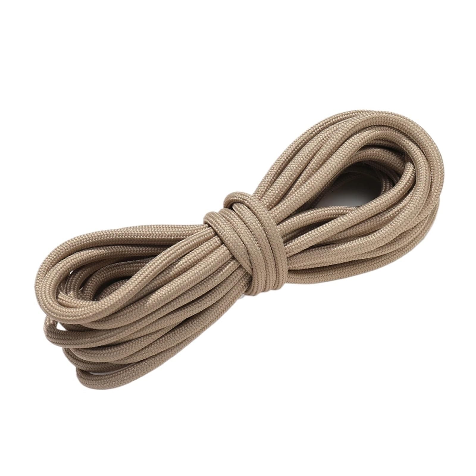 Cotton Macrame Cord 5Meters 4mm Solid Color Core Spun Cotton Braided Rope for DIY Tapestry Phone Bag Pendant Pet Leash Handcraft Dec Accessories(Color 8)