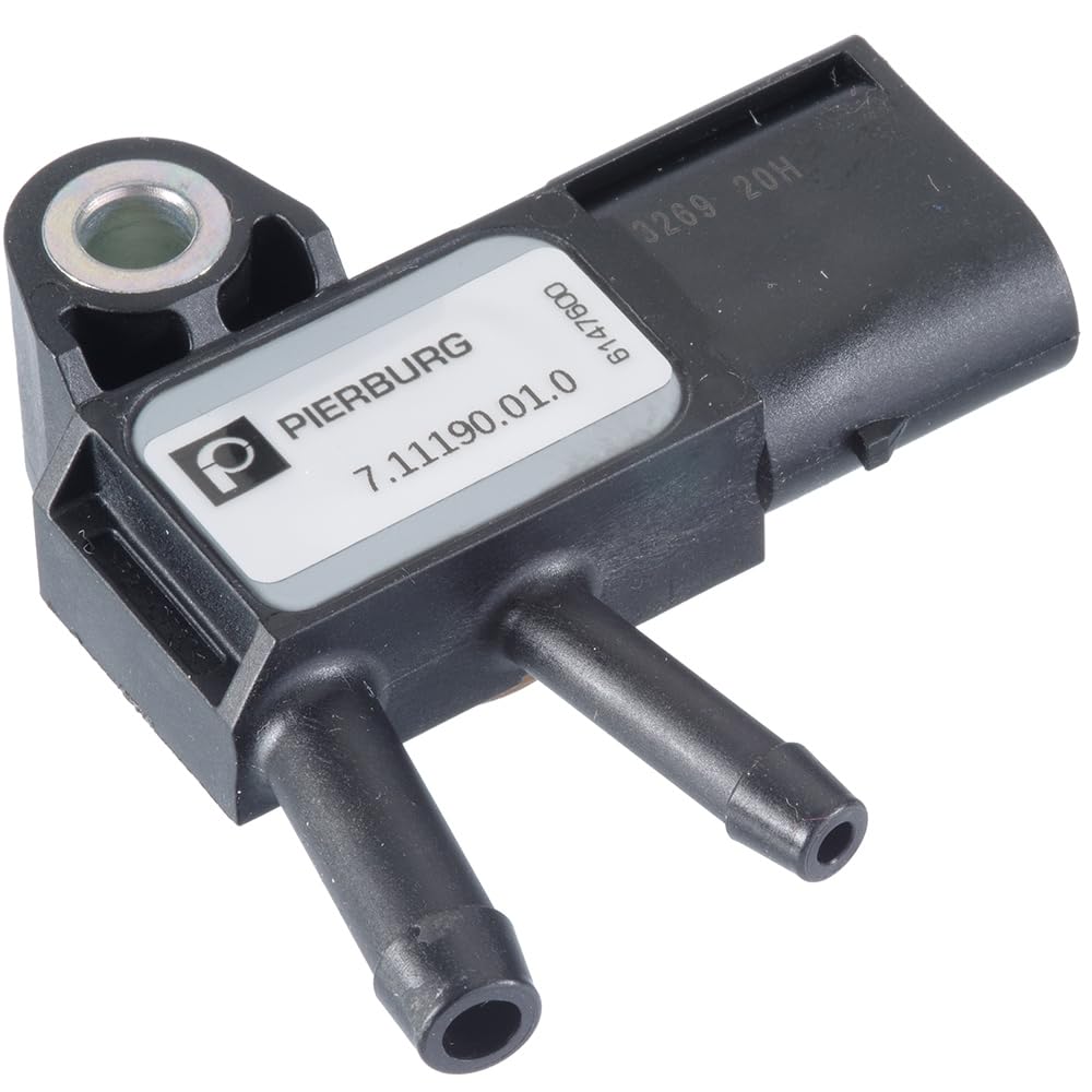 Pierburg 7.11190.01.0 capteur de pression différentielle pour Chrysler/Dodge/Jeep/Mercedes-Benz | Compatible avec: CHRYSLER 300C, 300C Touring, GRAND VOYAGER V, DODGE CALIBER, NITRO, JEEP CHEROKEE, COMMANDER, COMPASS