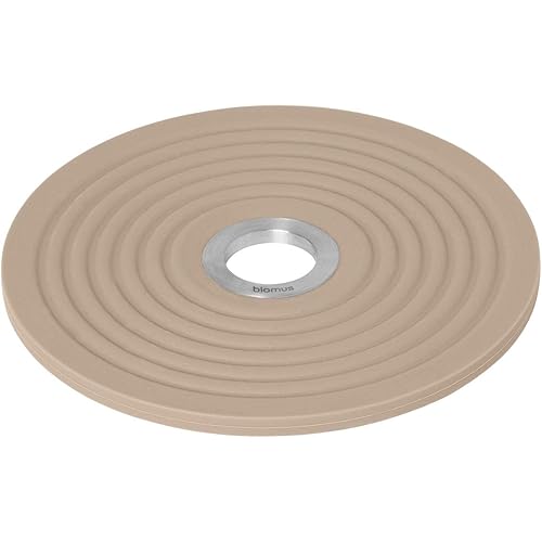 Blomus Oolong Nomad Saucer Stainless Steel Matte Silicone Diameter 14 cm