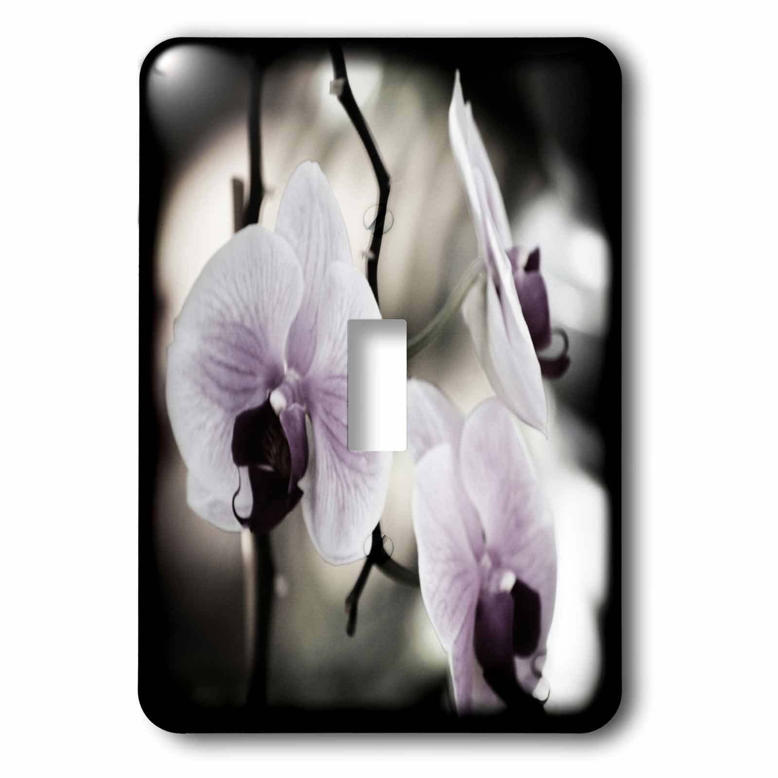 Interrupteur à bascule unique orchidées pour remplacer un plastique jauni