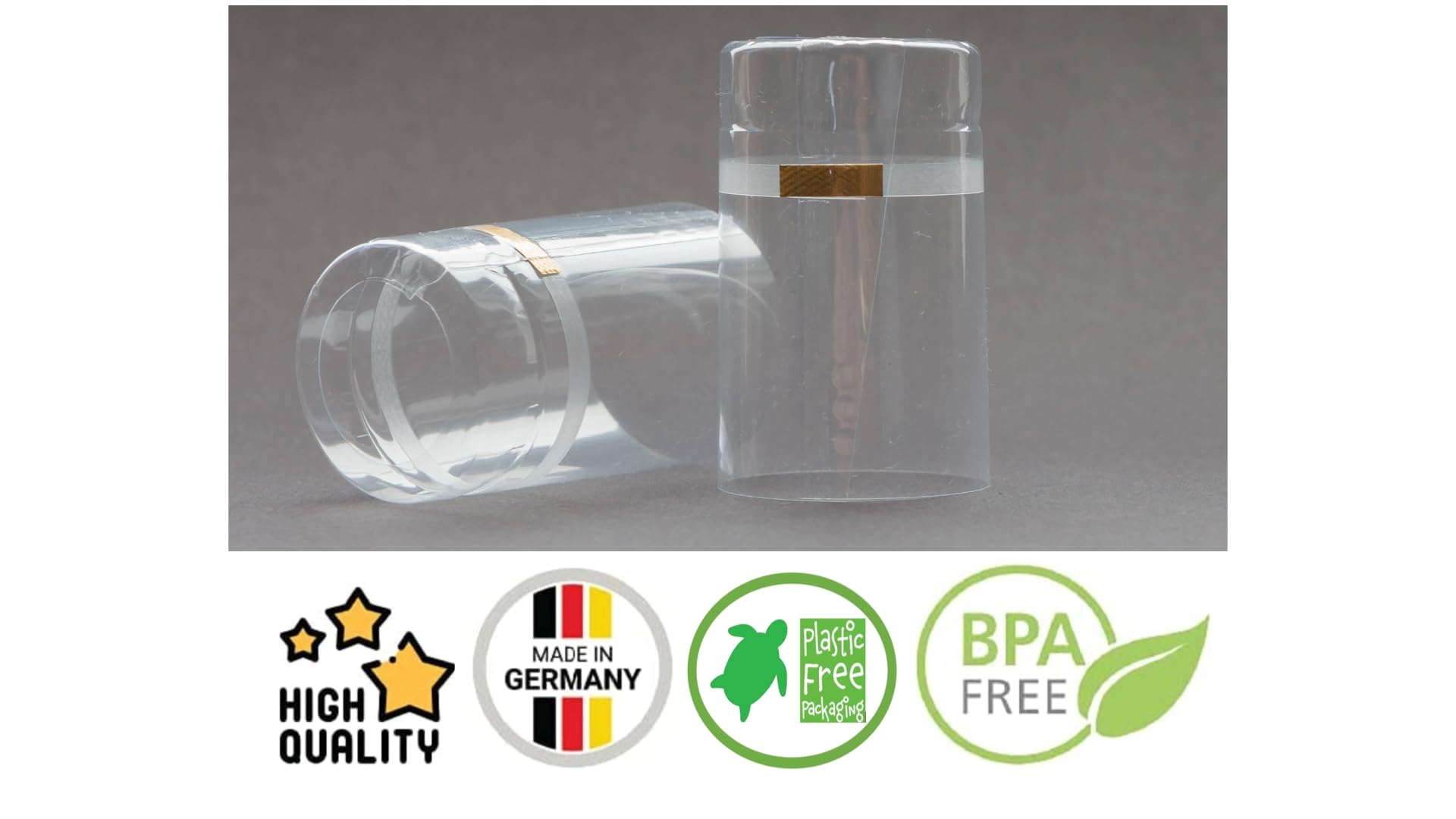 PATIKIL 94 x 28 mm geperforeerde krimpklemmen van pvc