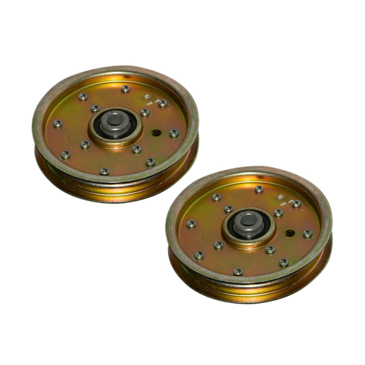 1724925 1752354 - Polea tensora plana compatible con cortacésped Troy Bilt