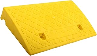 luning Rampas para carros de motocicleta, rampa, rampa, rampa de carburador, resistente, antiderrapante, de plástico rígido de alta resistência, rampas de calçada, suporta tensão, pequeno, conveniente tapete de inclinação para porta inteligente