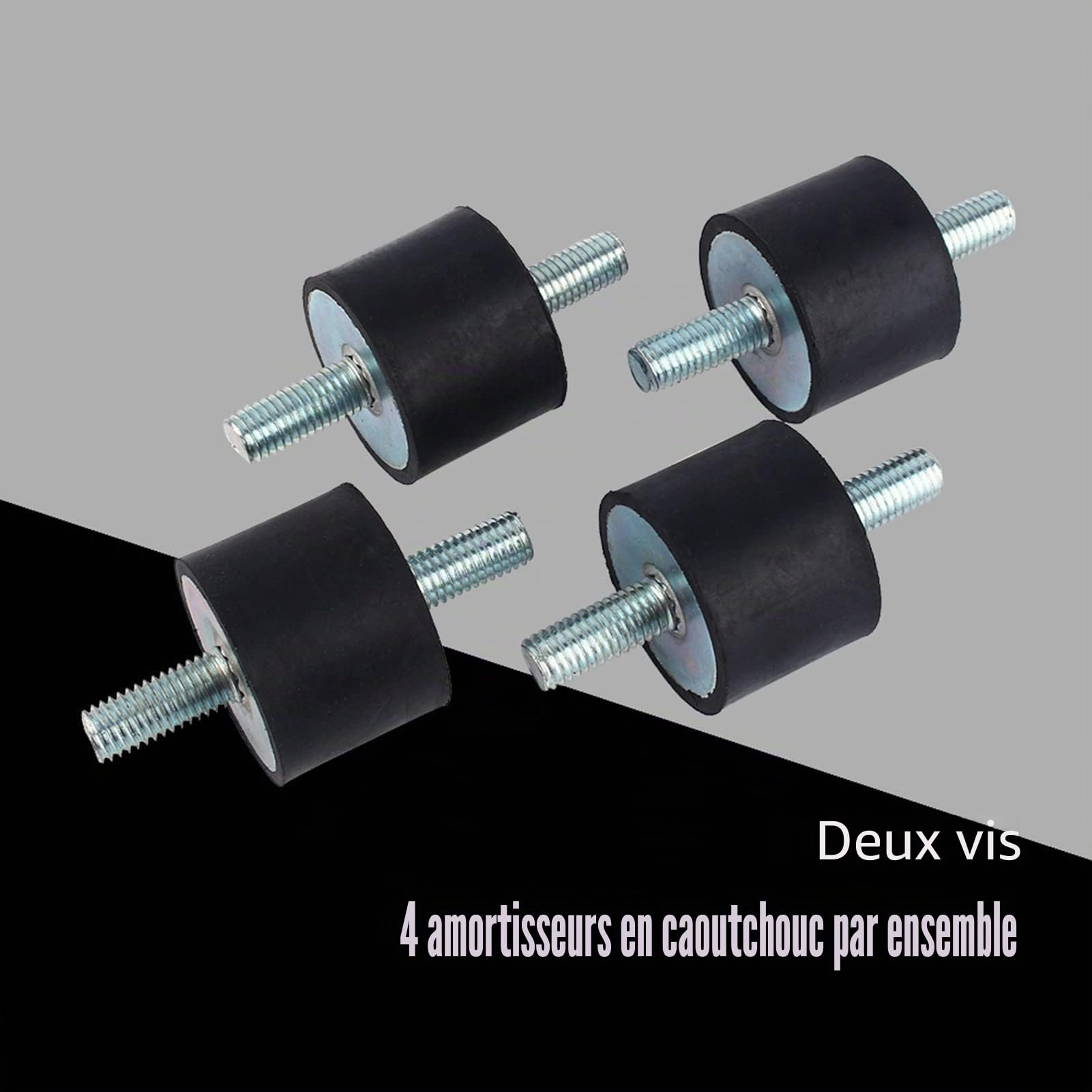 M10 Silent Bloc 40 * 30mm Amortisseurs à Gaz Silent Block M10 pour Anti-vibration Support en Caoutchouc Amortisseur de Choc Compresseur D'air Pompe Supports en Caoutchouc Isolateur de Vibration