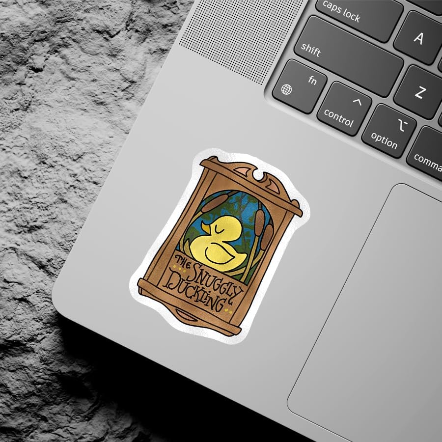 (3Pcs) The Snuggly Duckling Where Dreams are Made Sticker Funny Quotes Vinyl Sticker, Movie Quotes, Sarcastic Quote, Waterproof Die-Cut Decal for Water Bottle, Laptop, Hard Hat 3 inches image 5