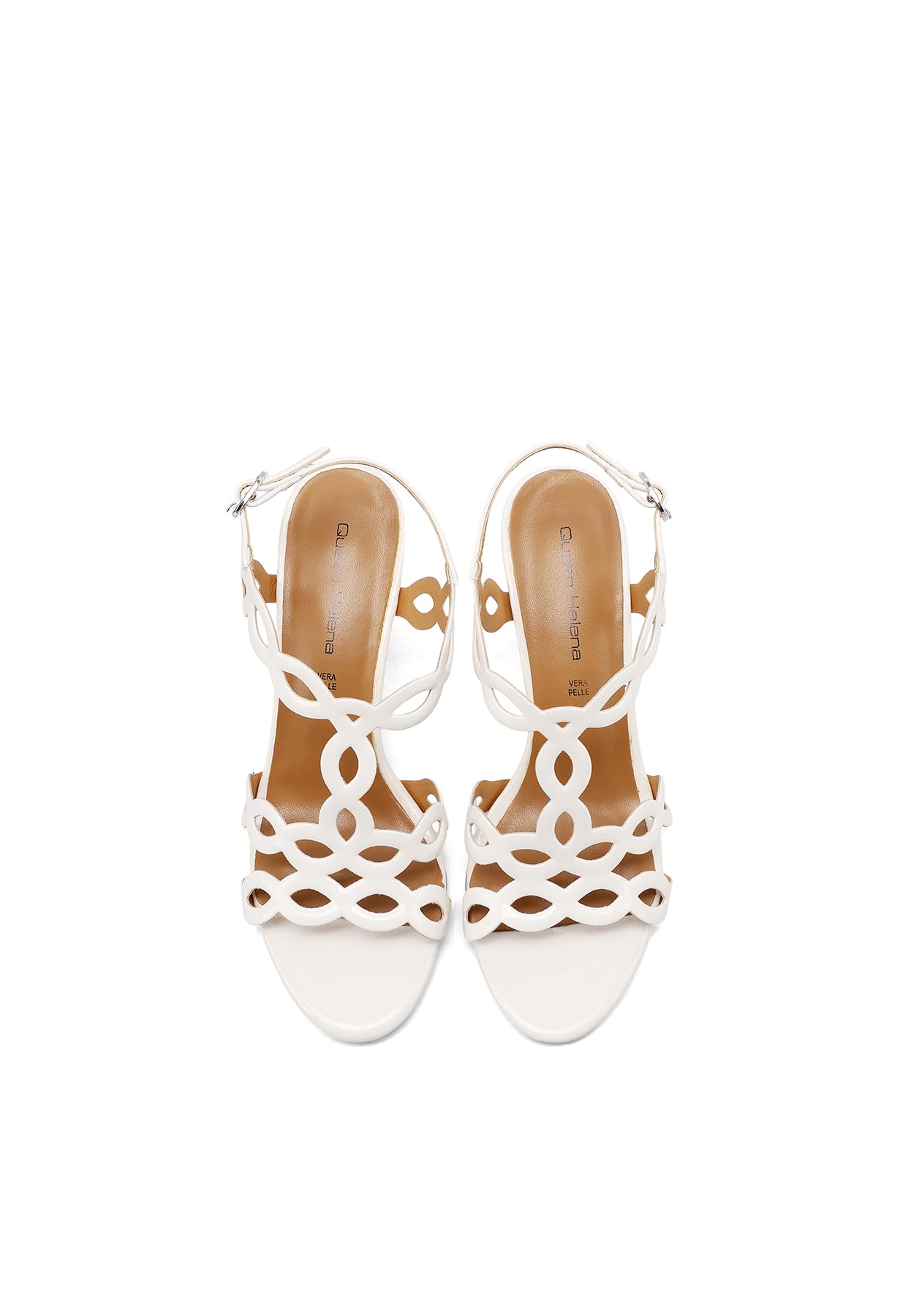 QUEEN HELENA Sandali a T con Tacco Medio Donna ZM11028