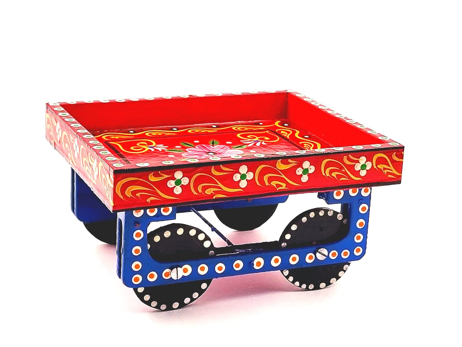 Pramod toys Wooden cart (RED) (B09P7KN9M6) Amazon Price History, Amazon Price Tracker