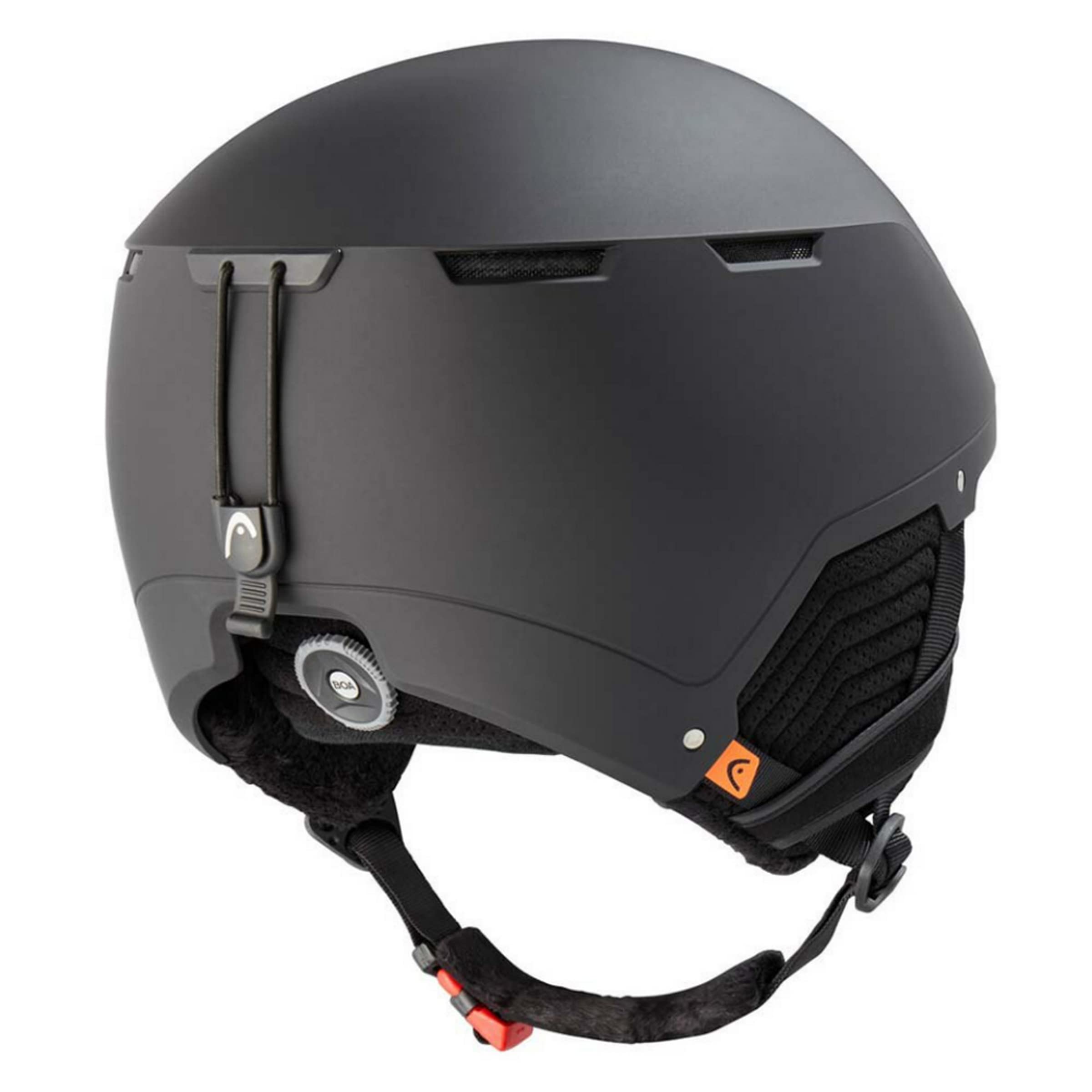 HEAD - Kask narciarski/śnieżny kompaktowy Pro męski czarny - męski - Rozmiar XS/s - Czarny