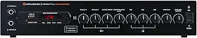 HAYONIK, Amplificador Para Som Ambiente, 200W RMS, Saída 70 Volts, 2 Canais, Bluetooth, USB, Rádio FM, Entrada para Microfone, Equalizador - PRO2000
