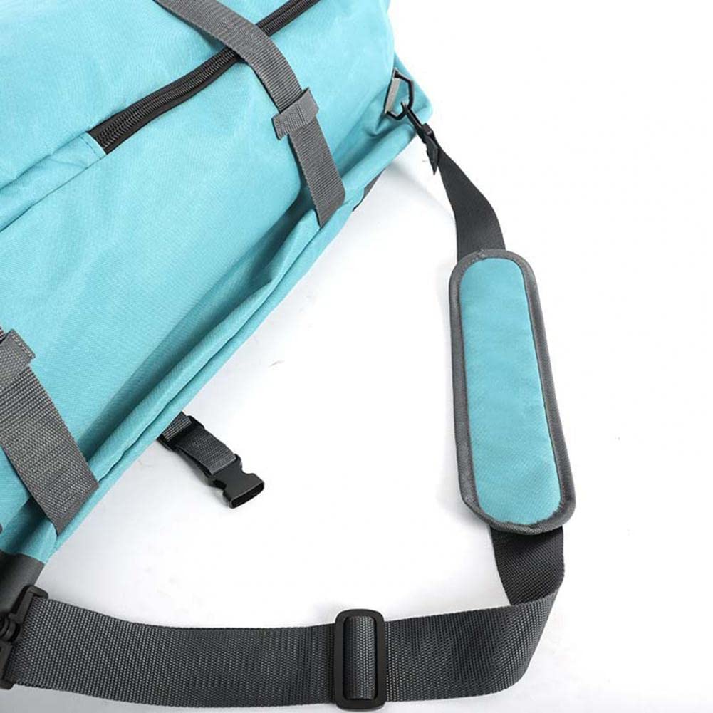 Mochila para tabla de remo, bolsa de viaje con cremallera, portátil, de nailon, impermeable, gran capacidad, para tabla de surf inflable, 84 L