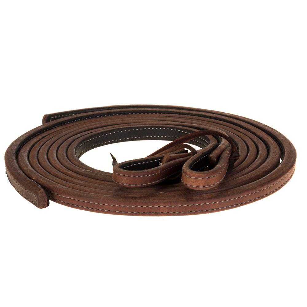 New! Ruby Rose Double Stitched Split Reins