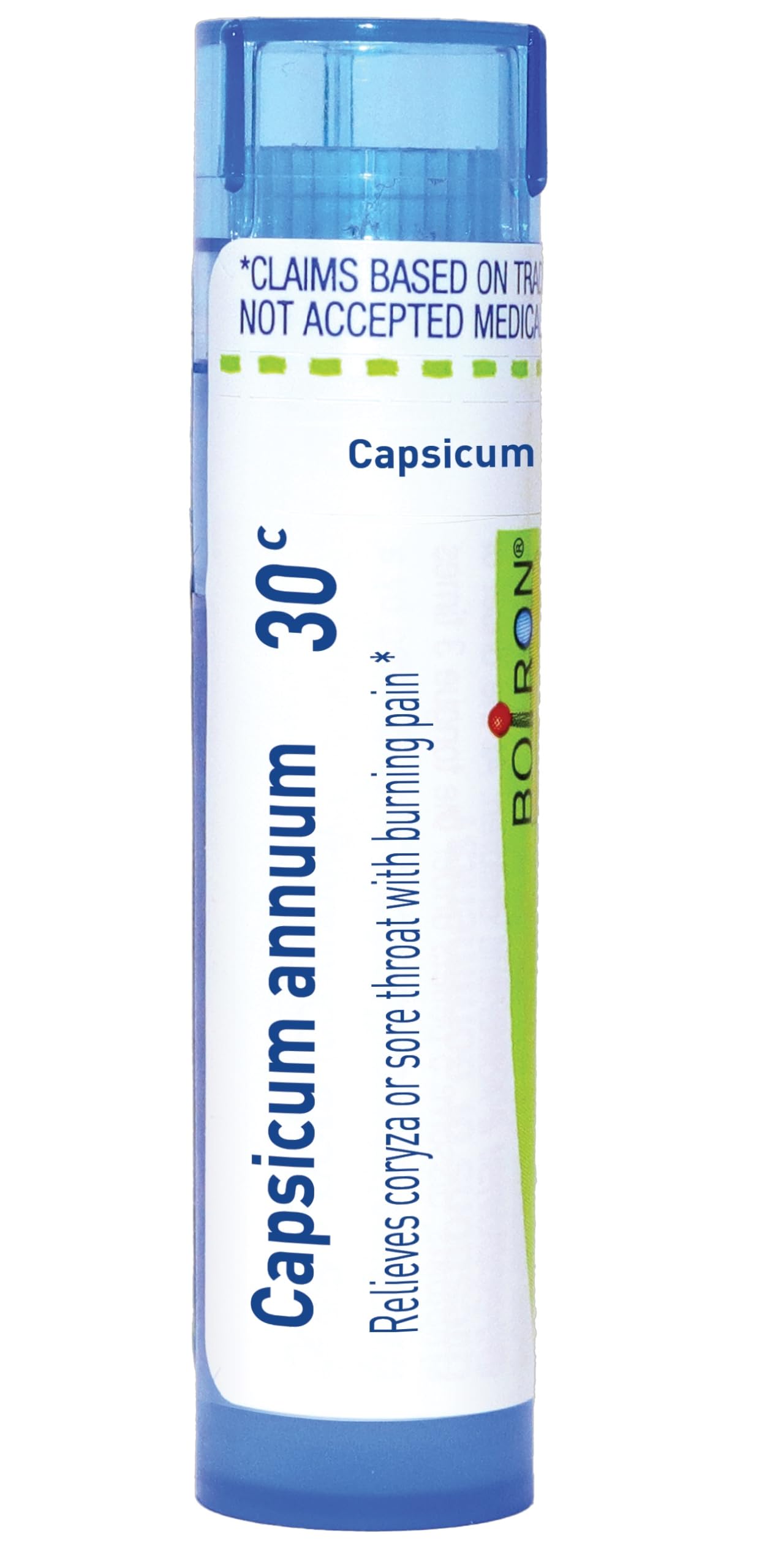 Boiron Capsicum Annuum 30C for Coryza or Sore Throat with Burning Pain - 80 Pellets