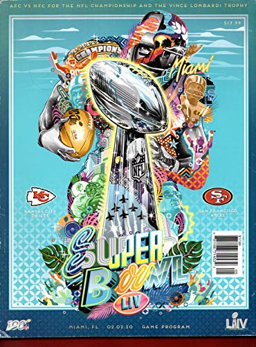 Football 2020 Super Bowl 54 Program National Edition