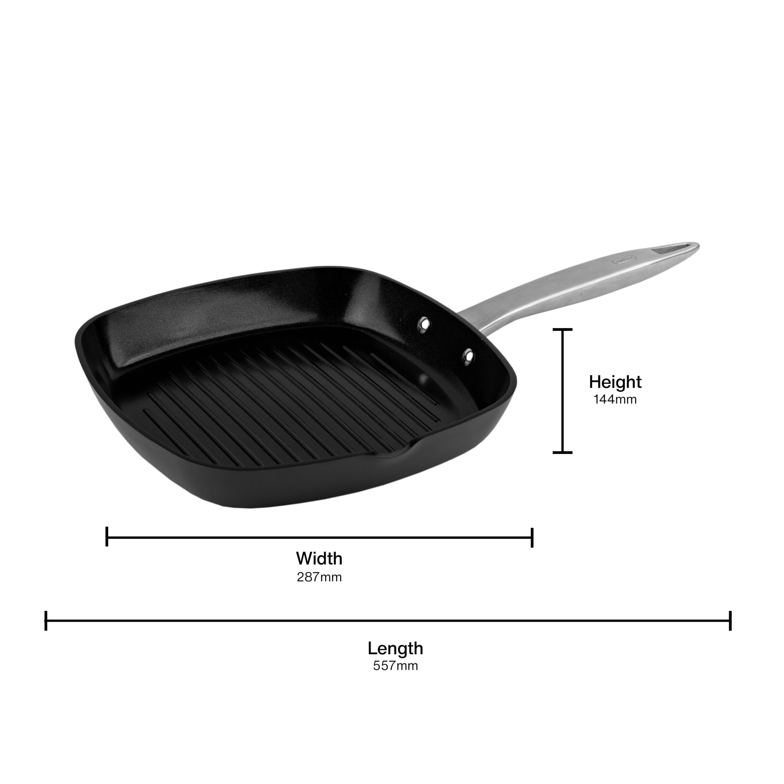 Amazon.com: Zyliss Non-Stick Ultimate Pro Ceramic Grill Pan 26cm