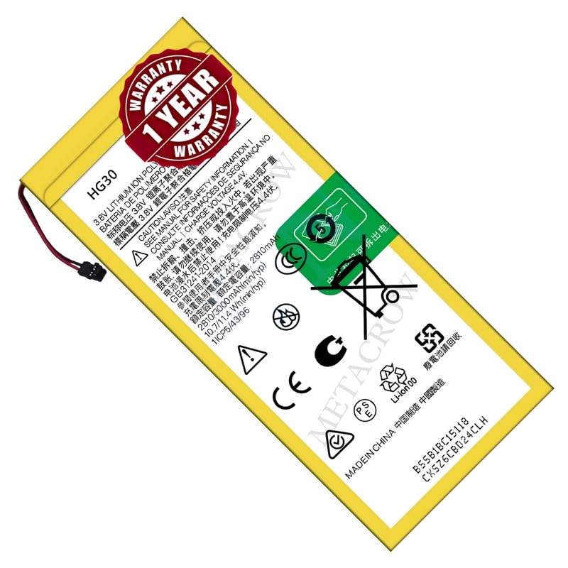 Image of Original HG30 Battery Compatible for Motorola Moto G5S | Moto G5S Plus - (3000mAh) - 1 Year Warranty CD4