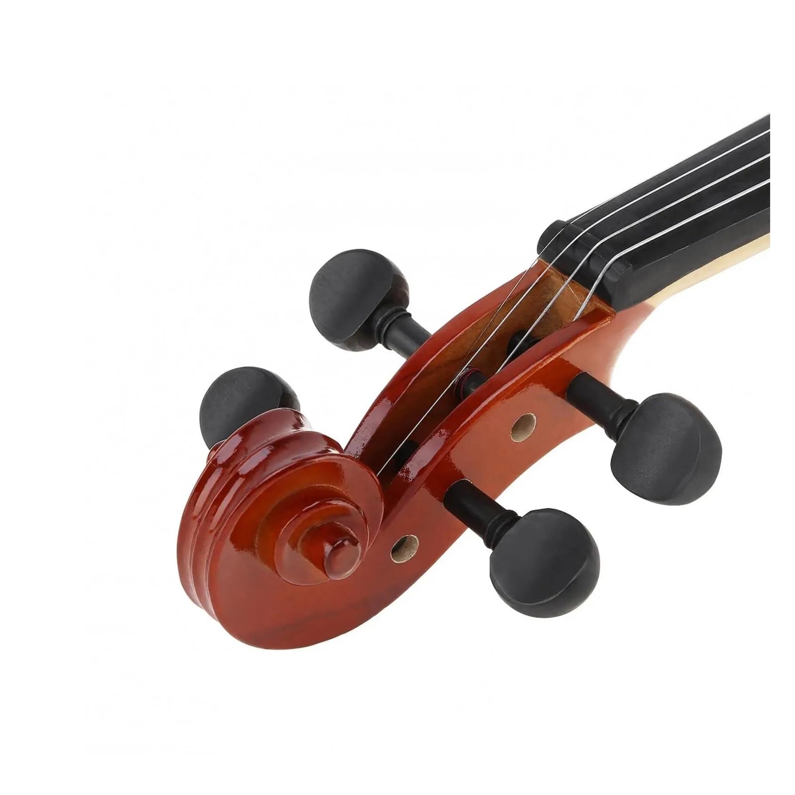 Violín Acústico De Madera De Tilo 1/2 Apto Para Principiantes Instrumentos De Cuerda Instrumento De Violín(3/4)