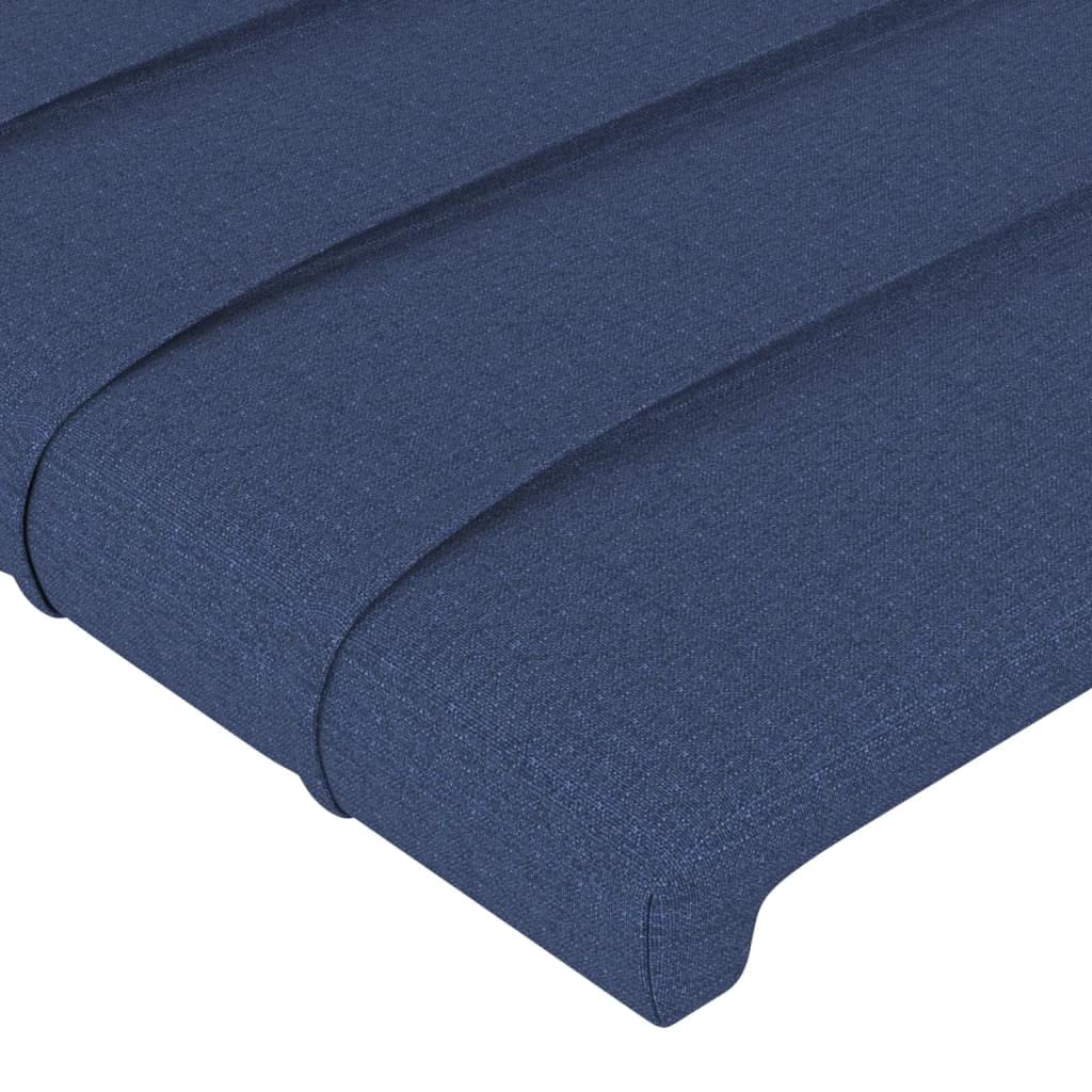 vidaXL Hoofdbord 100x5x78/88 cm stof donkergrijs, hoofdeinde, houten hoofdeinde, bedonderdeel, houten hoofdbord, slaapkamermeubel, bedaccessoire