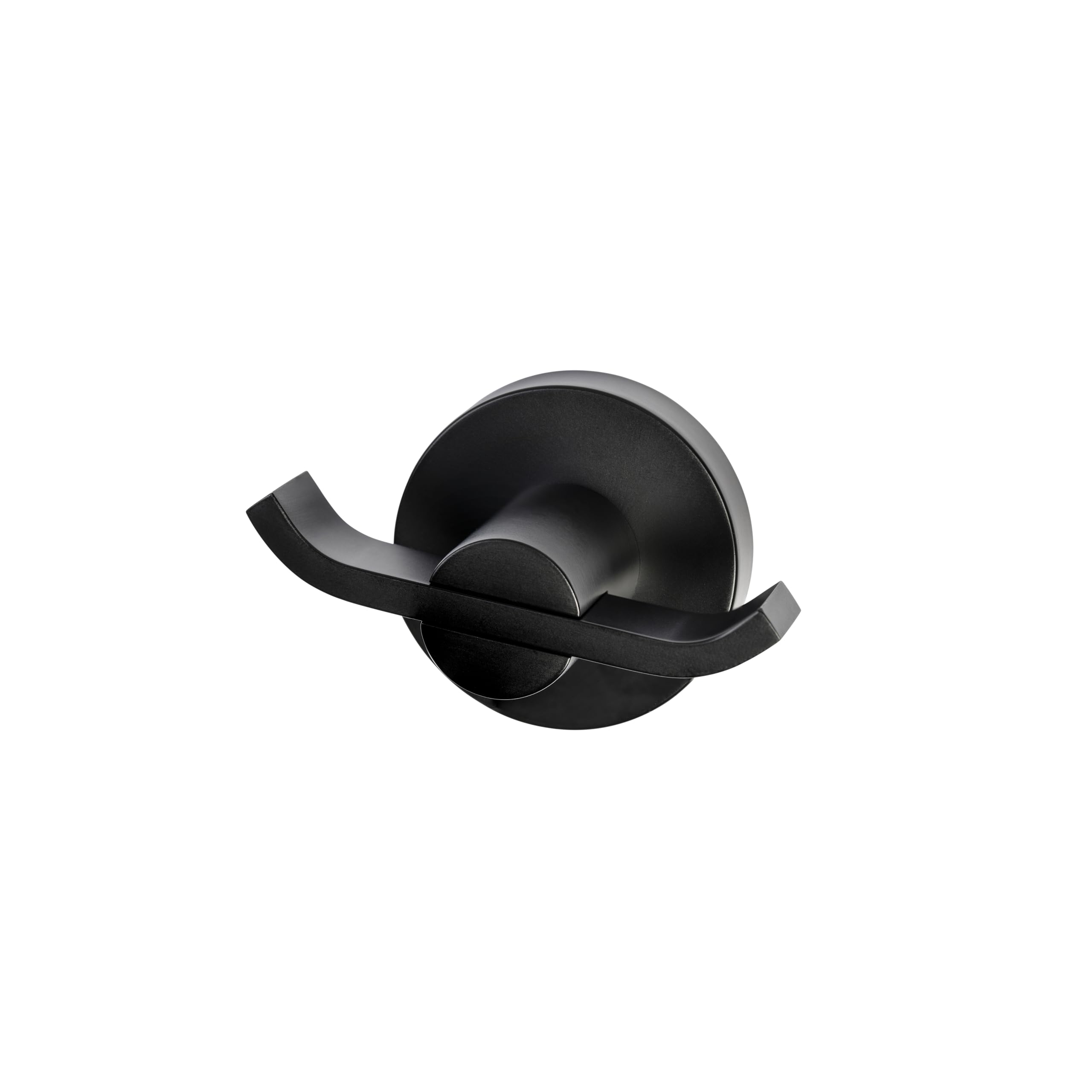 Croydex Metra Matte Black Towel & Robe Hook Flexi-Fix Bathroom Accessories