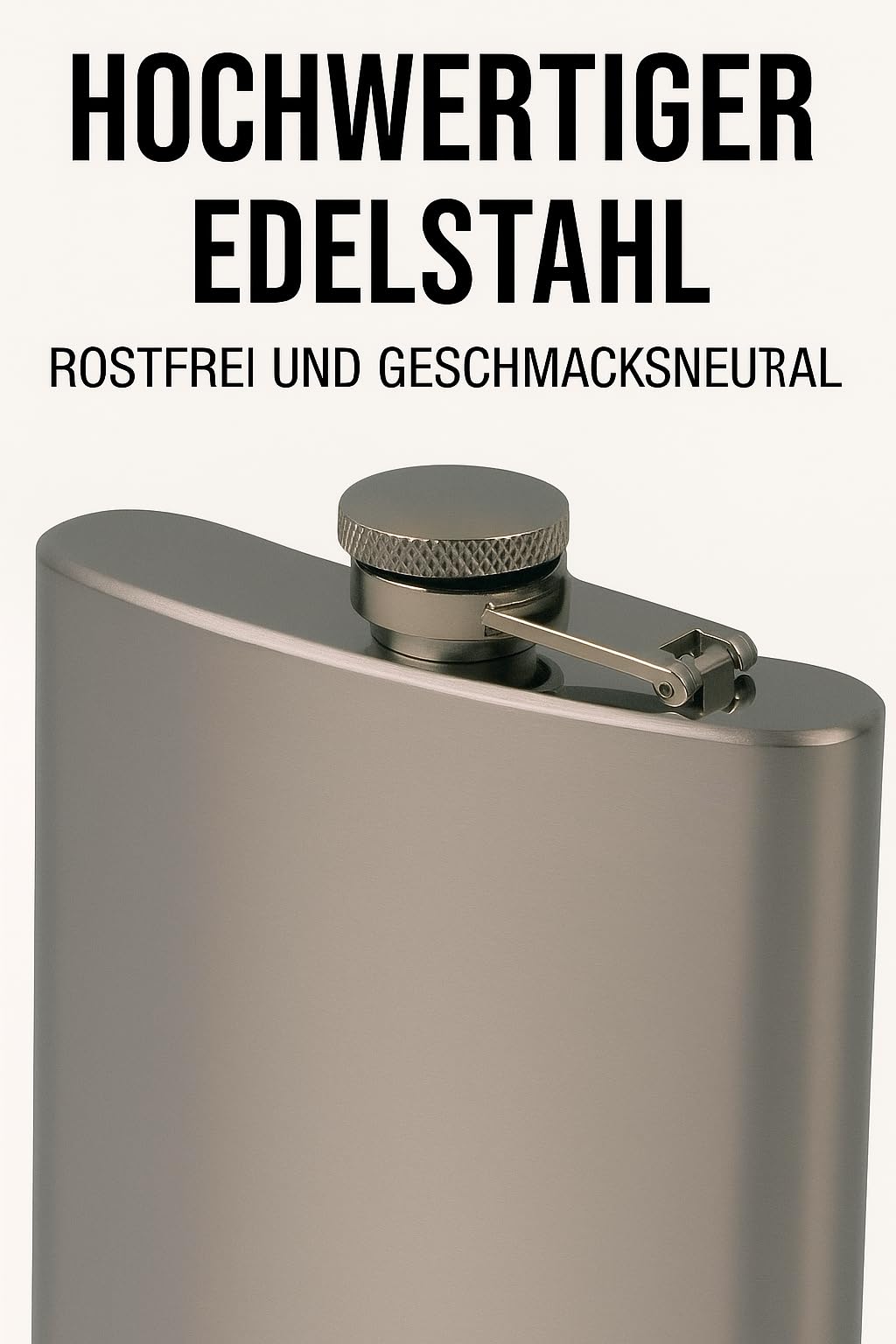 Flachmann mit Gravur, Personalisierte Geschenke Geburtstagsgeschenk für Männer Frauen Partner Freund Jahrestag Geschenk für Ihn Sie Männergeschenke Gadgets Geburtstagsgeschenke 240ml (Monogram)
