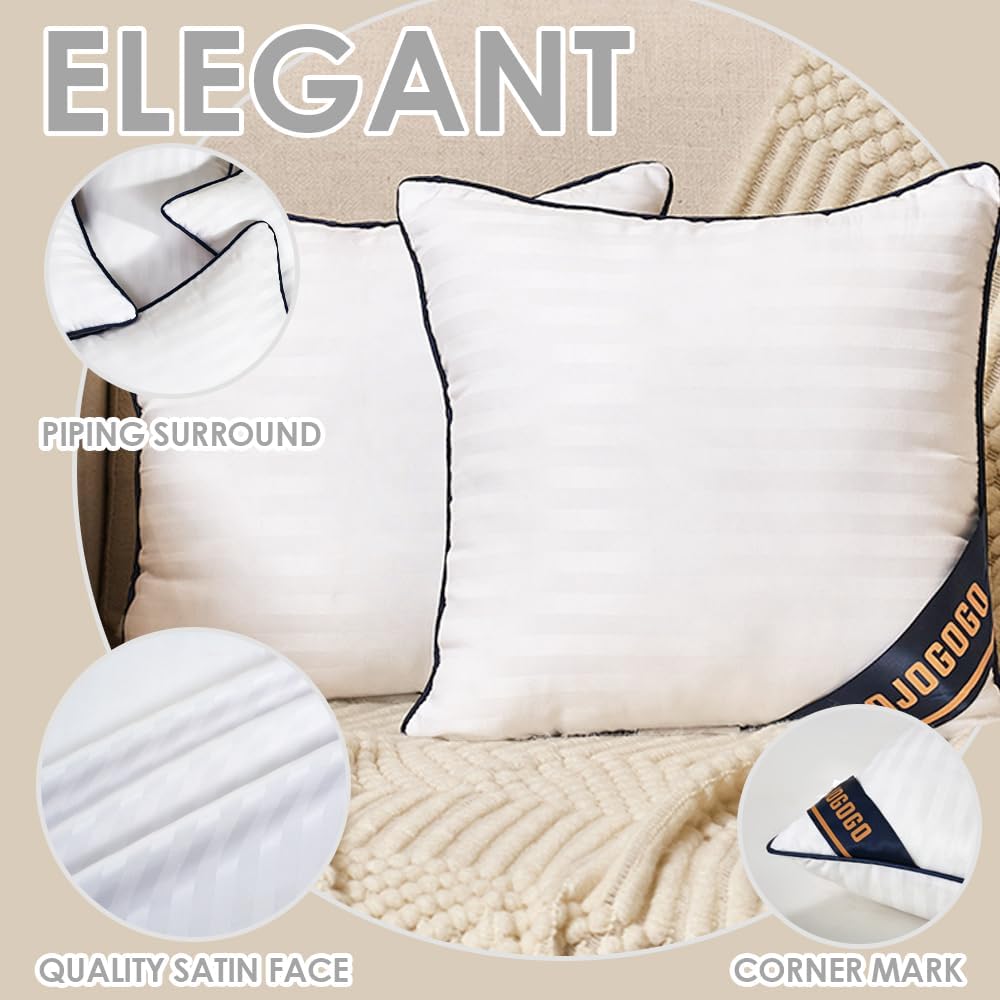 Transform Your Space: JOJOGOGO 20x20 Throw Pillow Inserts Review