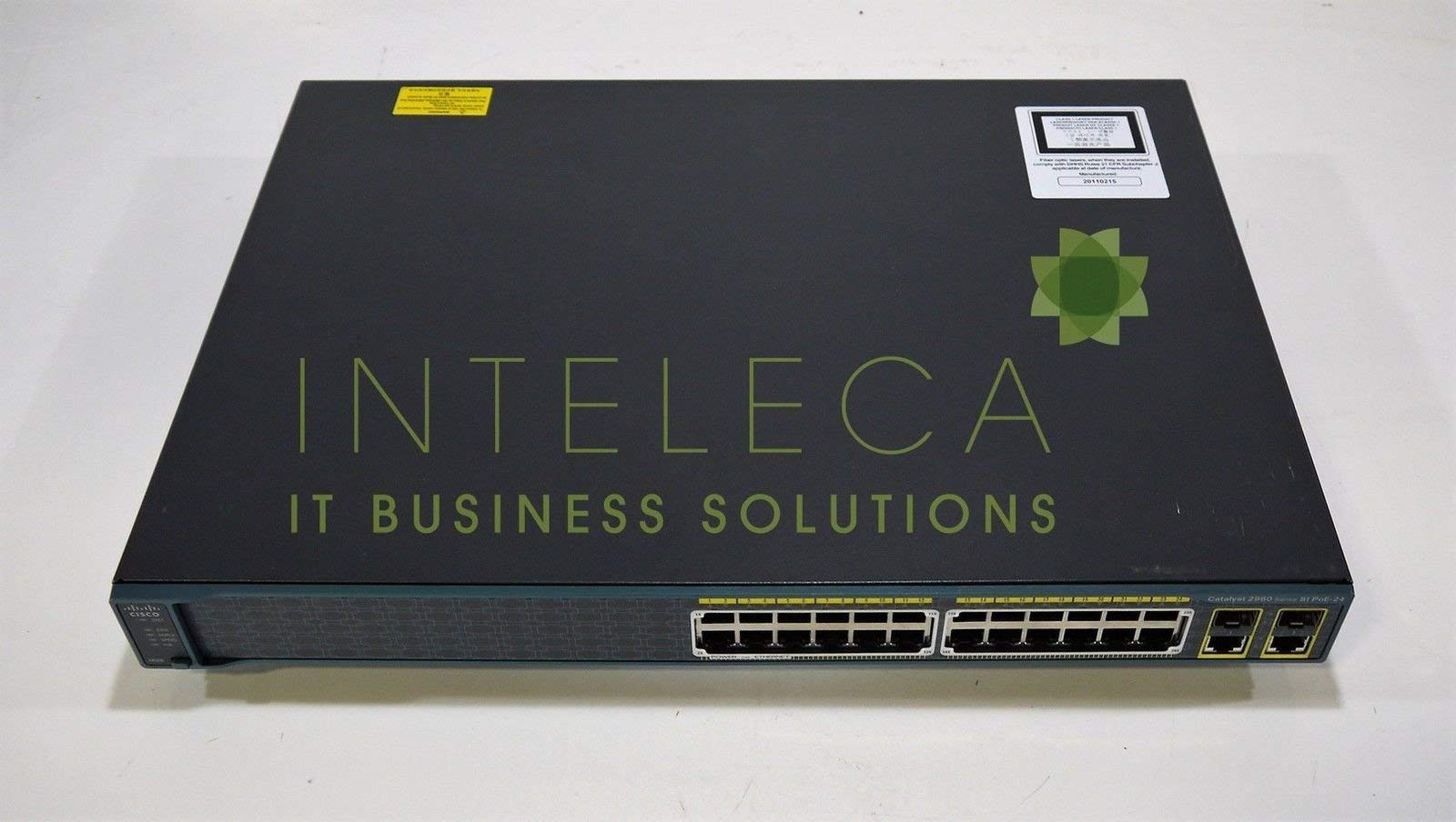 Switch Cisco Catalyst 2960-24PC-S Con 24 Porte PoE, 10/100, 2 Porte SFP, Usato Ma Funzionante!