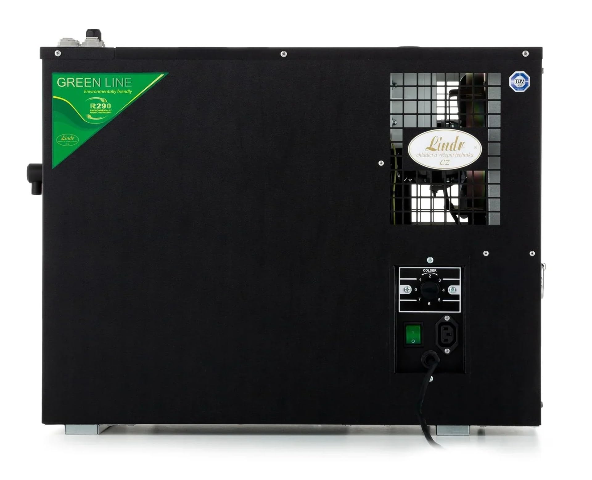 Fontaine a Eau, Machine Eau gazeuse, Distributeur d Eau, Machine Eau pétillante - Lindr Soda AS-110, Green Line