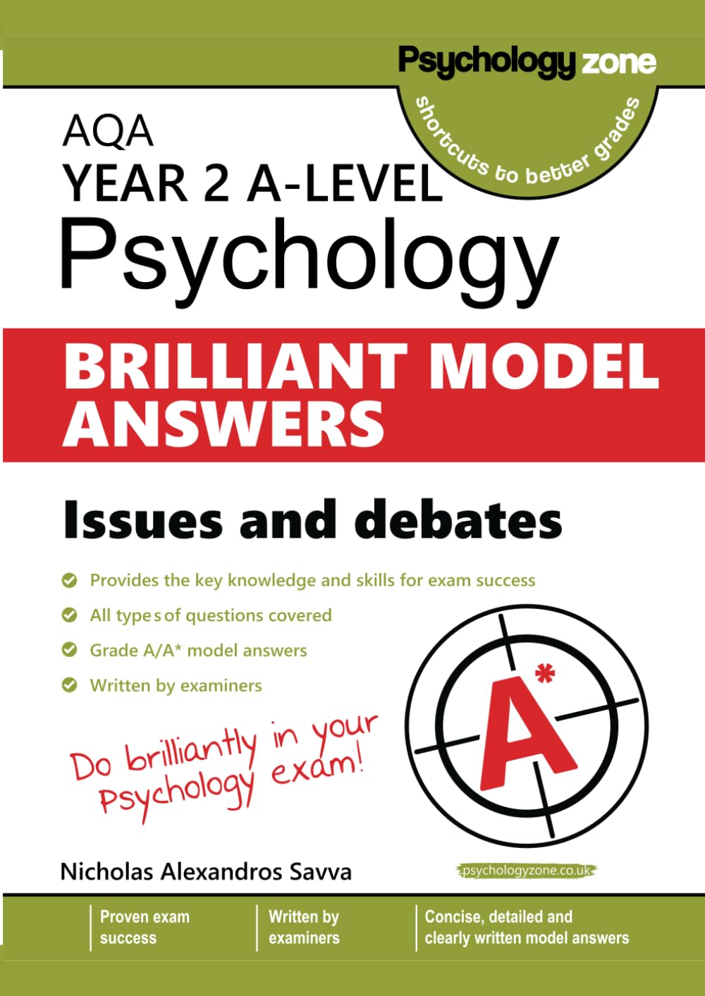 AQA A level Psychology : BRILLIANT MODEL ANSWERS: Issues and Debates (Year 2): We cover all types of exam questions (over 60 model answers).