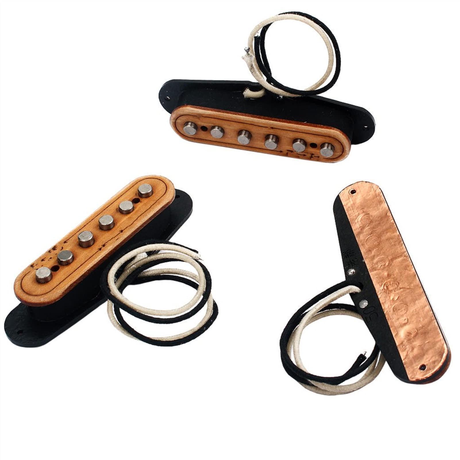 Humbuckers Pickups De Guitarra Maplewood De 3pcs Duraderas 50/50/52 para S T Guitarra Electrica