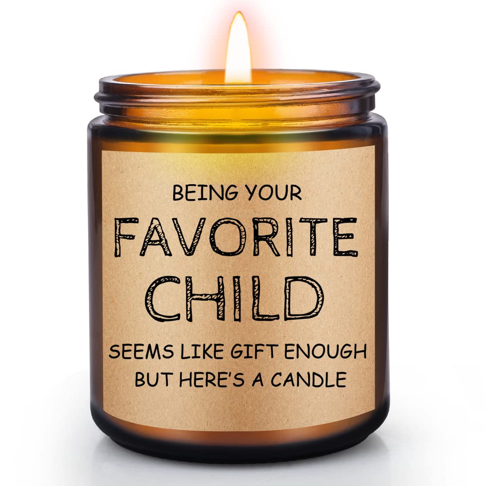 Gifts for Dad Mom from Daughter Son, Fathers Day Birthday Thanksgiving Christmas Valentines Dad Candles, Funny Gifts for Best Daddy, Step Father, Father in Law, Mother, Scented Candle Gift for Parents
