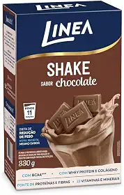 Shake em Pó Linea Sabor Chocolate 330g