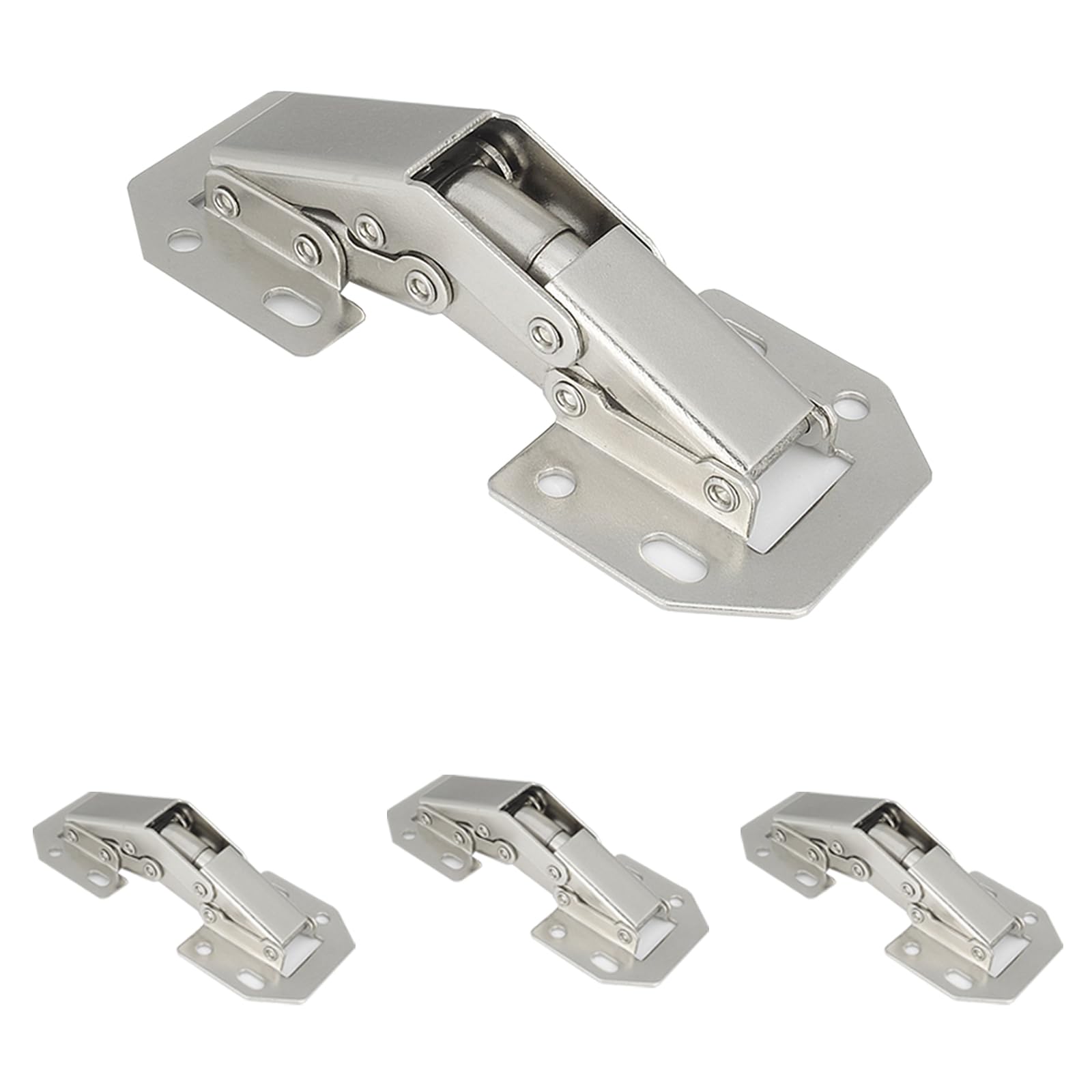 Hidden Hinges for Frameless Cabinets - 10 Pack -7