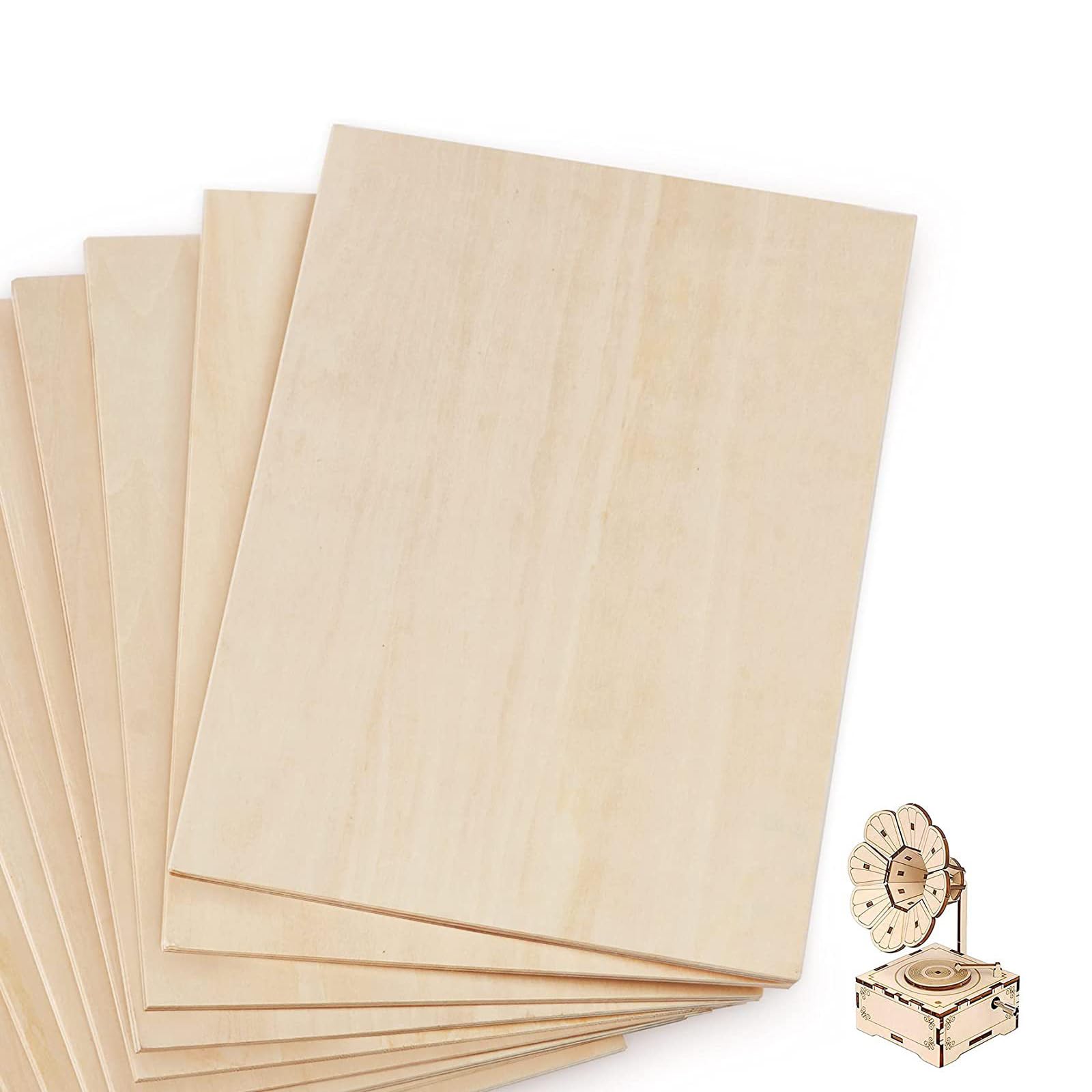 Smoakez - Houten platen voor doe-het-zelf projecten - 10 stuks - Lindemultiplex
