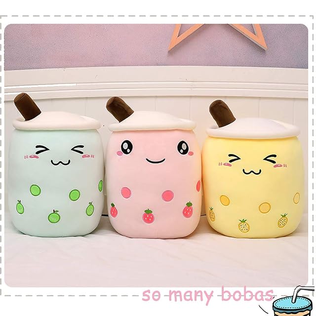 Foto 6 de 7 de AMOZO Linda muñeca de Peluche Suave de té de Leche Boba de Dibujos Animados