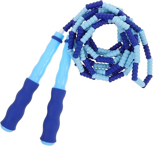 Soft Beaded Jump Rope for Adults Lightweight Segmented Skipping Rope for Fitness Training and Weight Loss Bulk Purchase for Schools and Sports