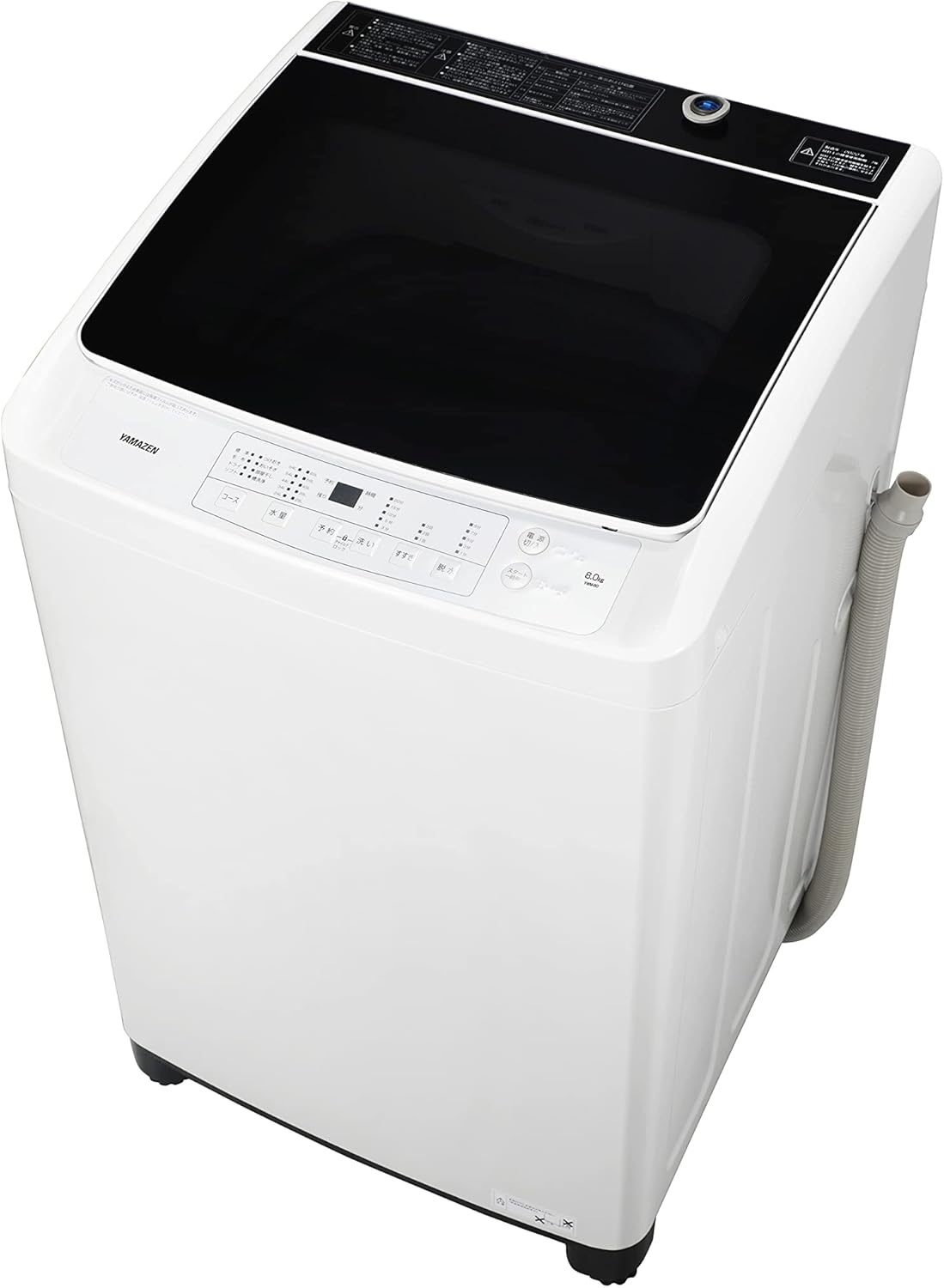 8kg 全自動洗濯機 株式会社ヤマダホールディングス YWM-TV80G1 2021年