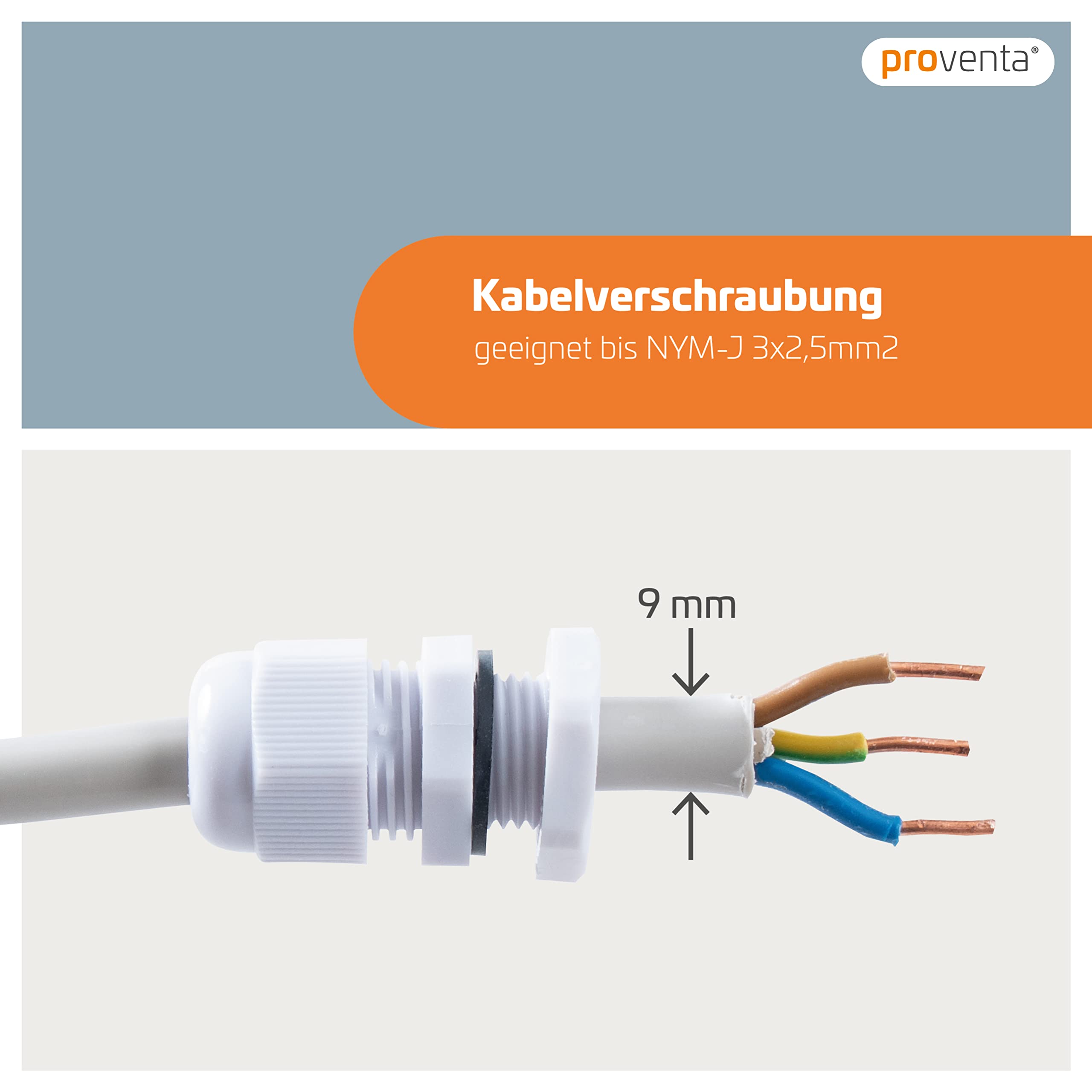 Proventa LED-Feuchtraumleuchte 120cm 36W 2x Röhre G13 kaltweiss - 4x Sparpack